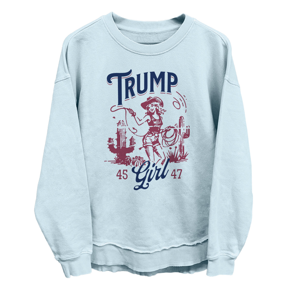 Trump Girl 45 47 (Front Print)