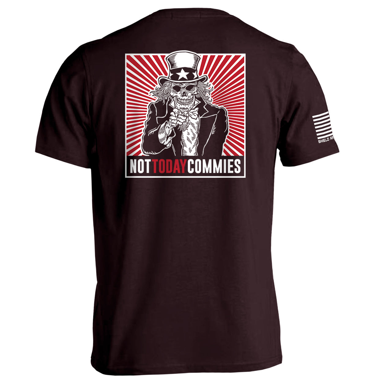 Not Today Commies Uncle Sam (Black)