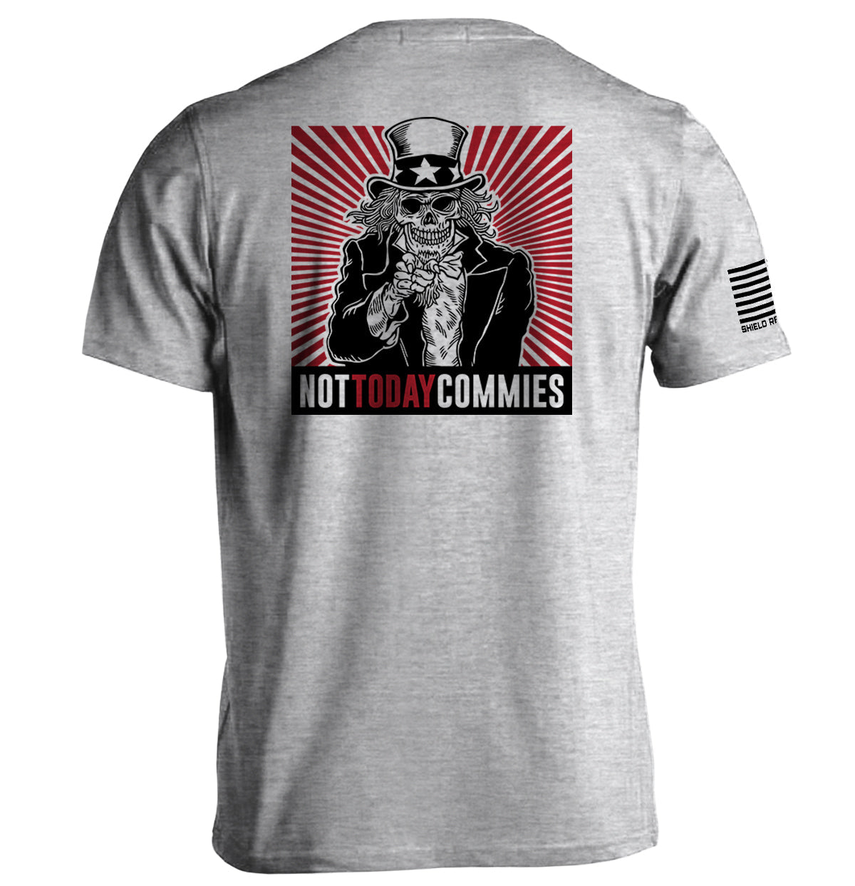 Not Today Commies Uncle Sam (Black)