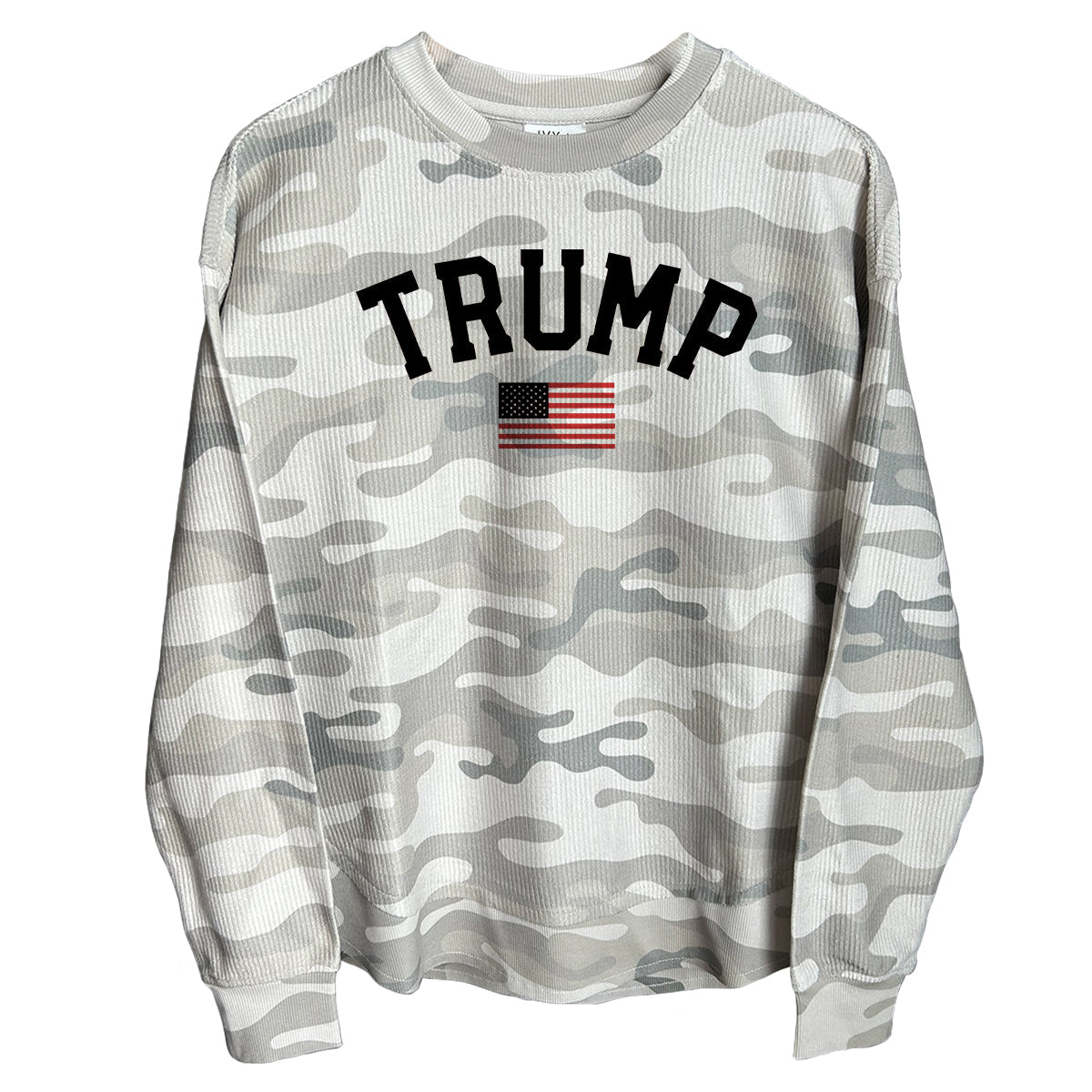 Trump American Flag 2024 (Front) Corded Poncho