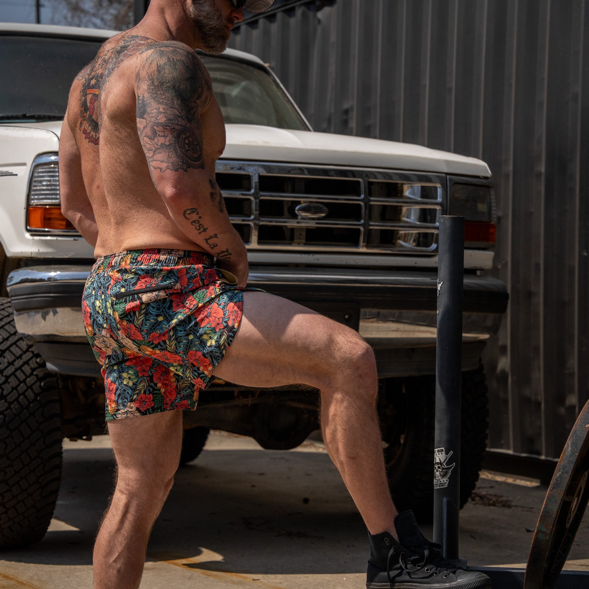 Recon Pro Trainingsshorts für Herren | 14 cm