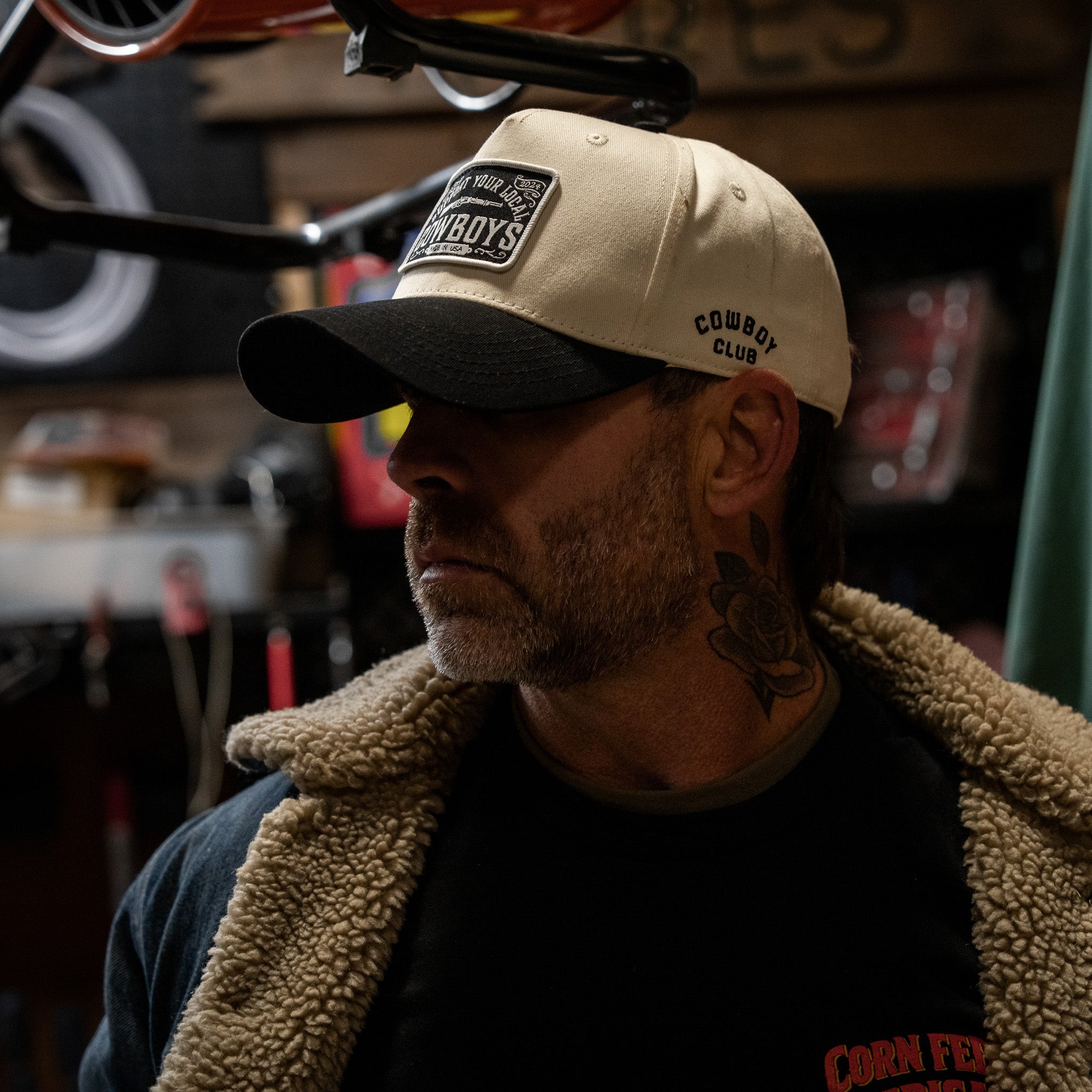 Support Your Local Cowboys Patch 5 Panel Workhorse Snapback