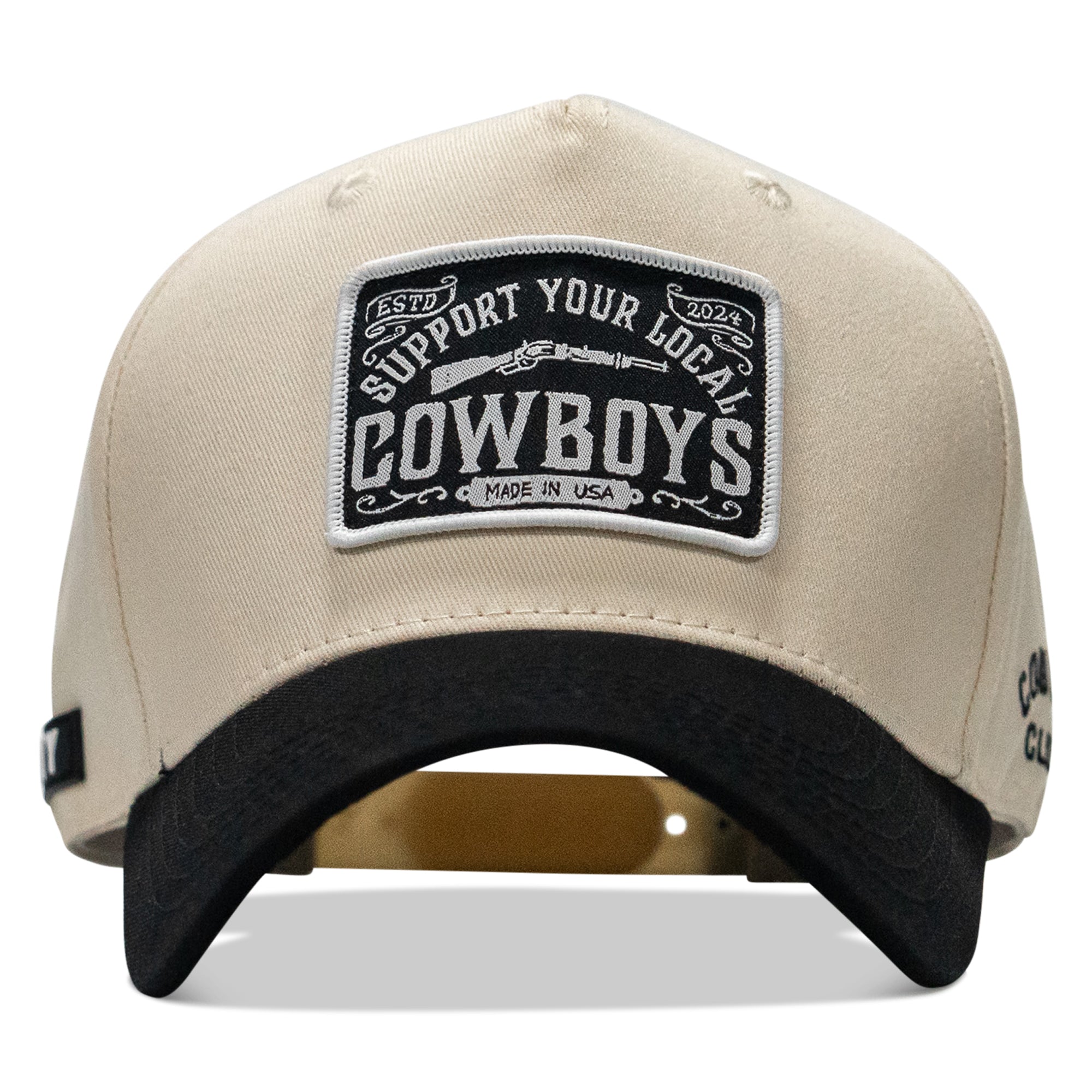 Support Your Local Cowboys Patch 5 Panel Workhorse Snapback