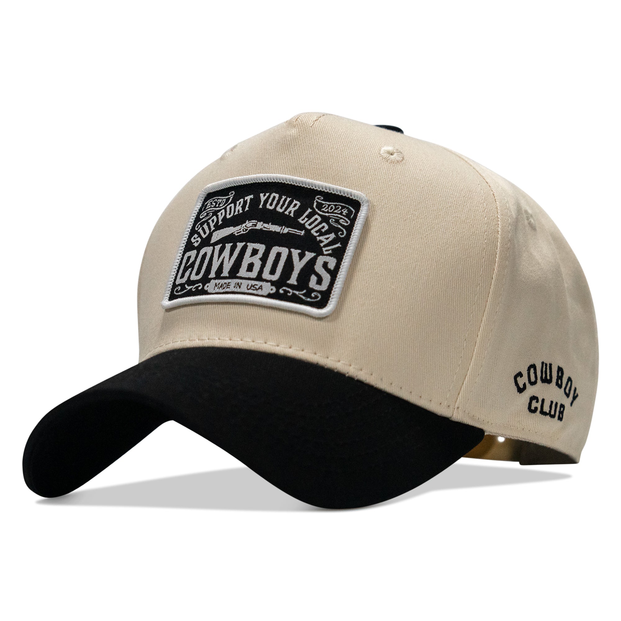 Support Your Local Cowboys Patch 5 Panel Workhorse Snapback