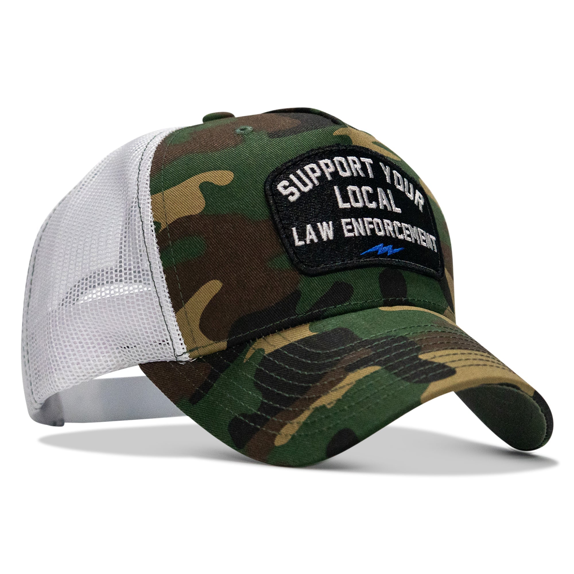 Support Your Local Law Enforcement Mid-Profile Snapback Hat