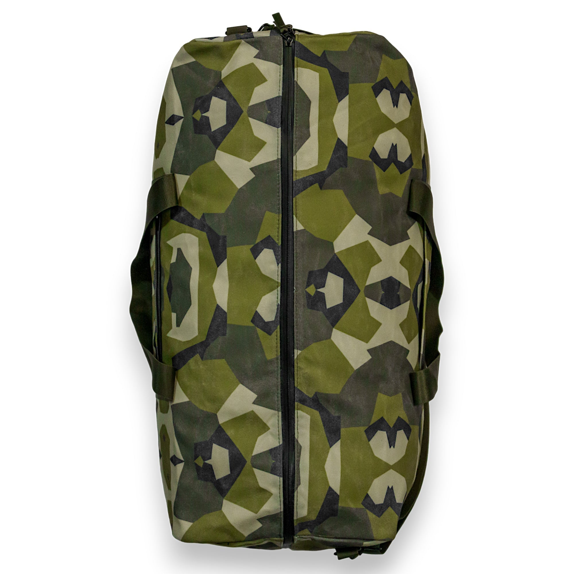 Wasserdichte XL 57,5-Liter-Duffel-Tasche aus gewachster Baumwolle