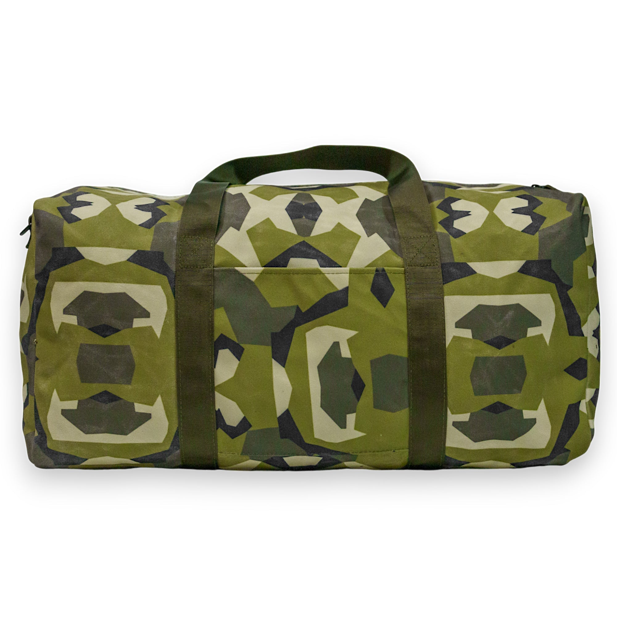 Wasserdichte XL 57,5-Liter-Duffel-Tasche aus gewachster Baumwolle