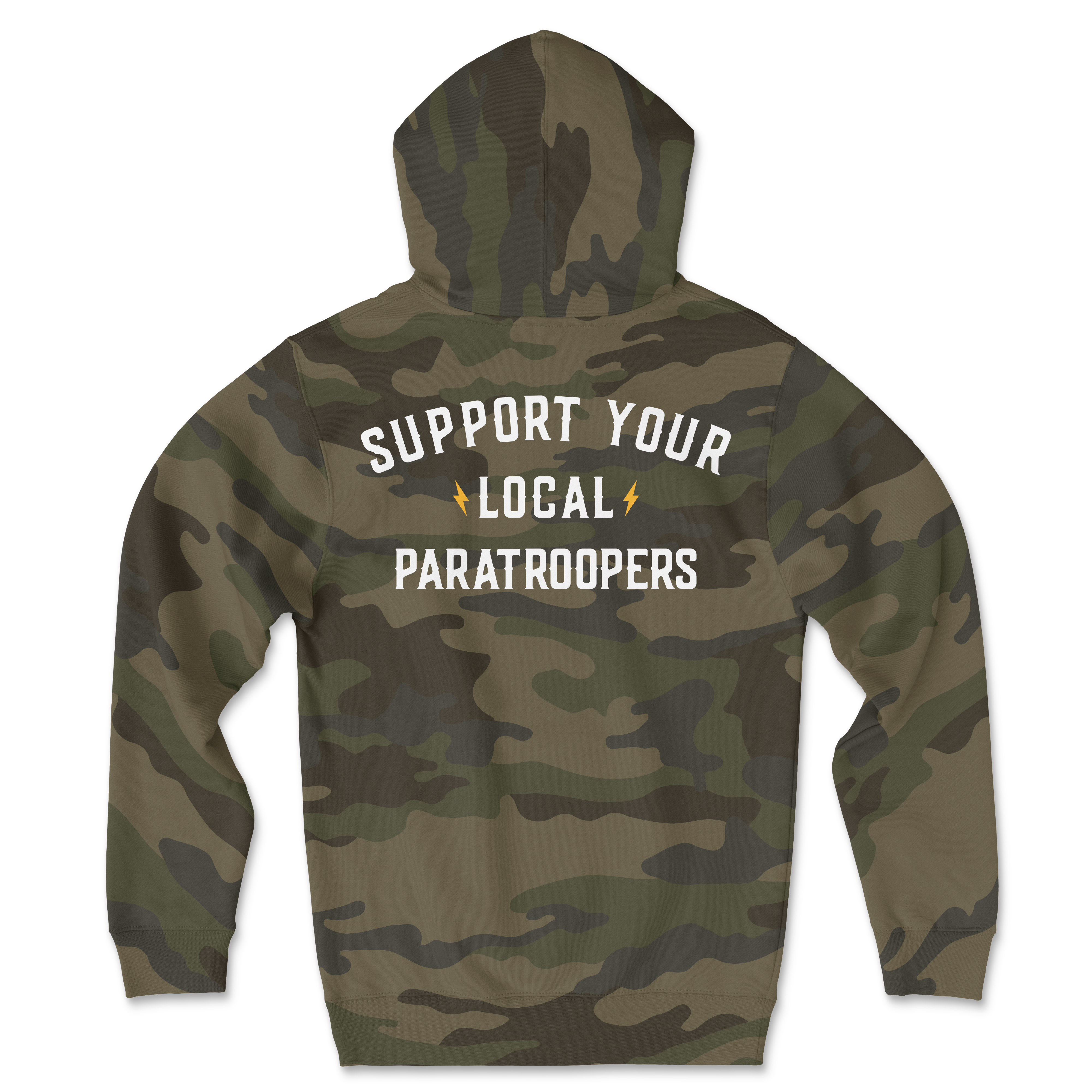 Support Your Local Paratroopers Hoodie