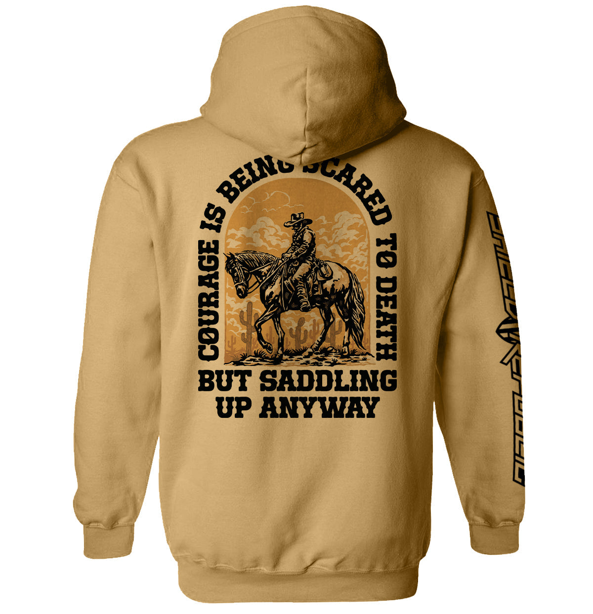 Courage Is Being Scared To Death, But Saddling Up Anyway