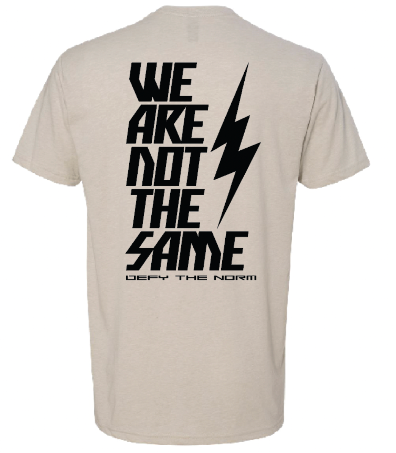 BUILT DIFFERENT TEE - WE ARE NOT THE SAME