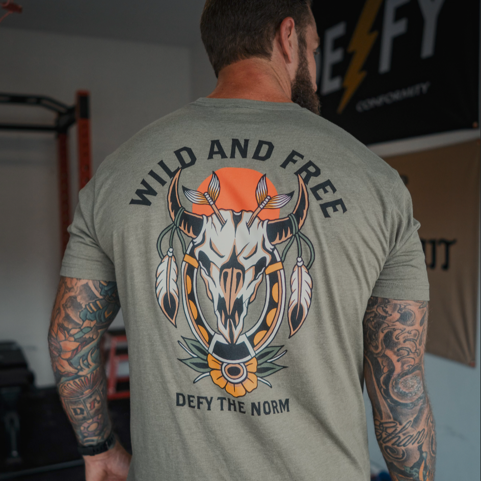 WILD AND FREE TEE