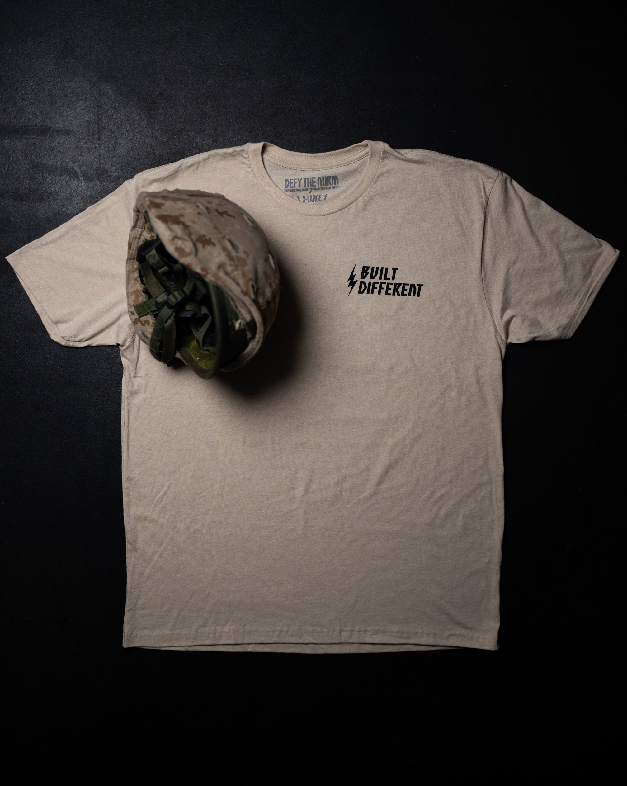 BUILT DIFFERENT TEE - WE ARE NOT THE SAME