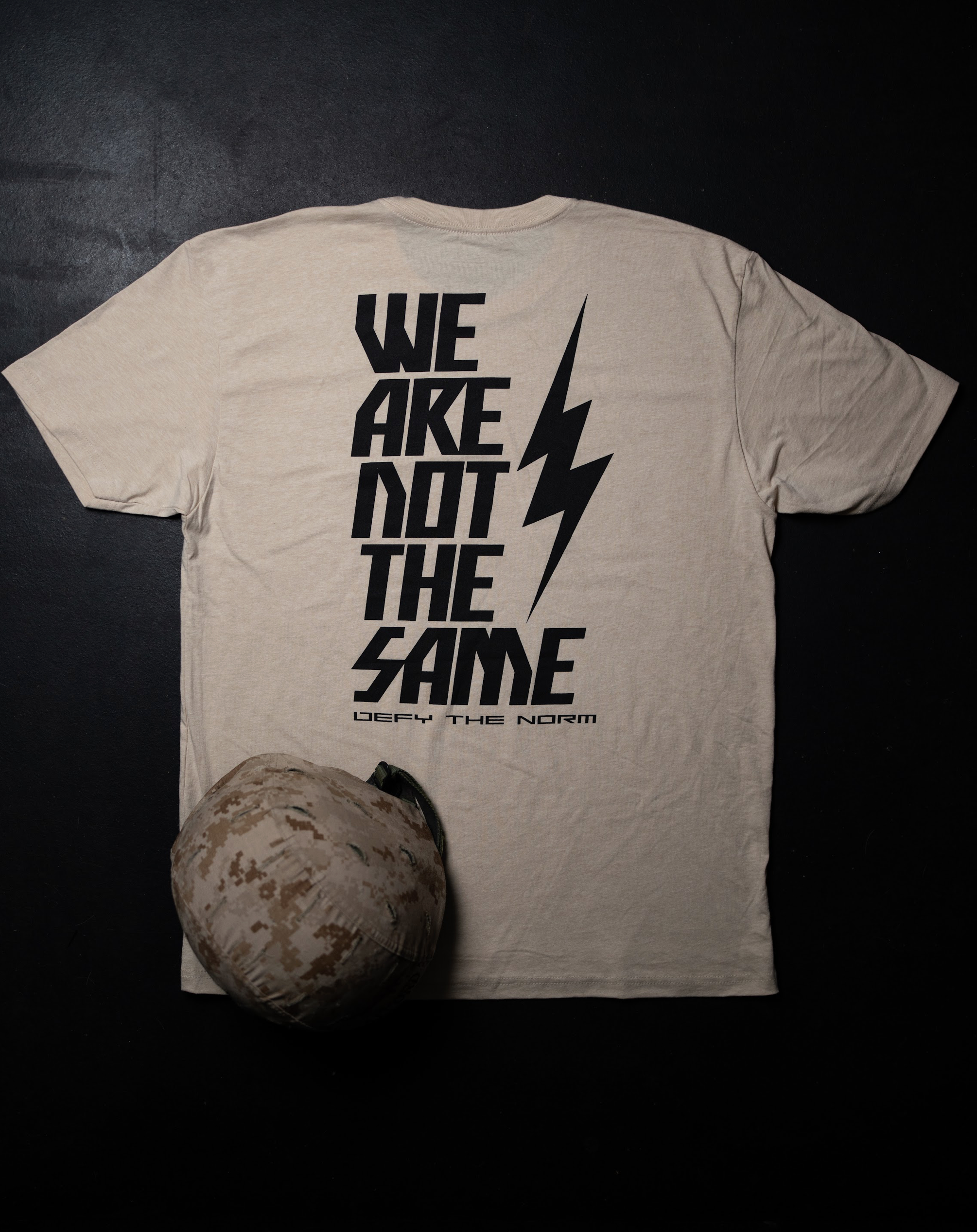 BUILT DIFFERENT TEE - WE ARE NOT THE SAME