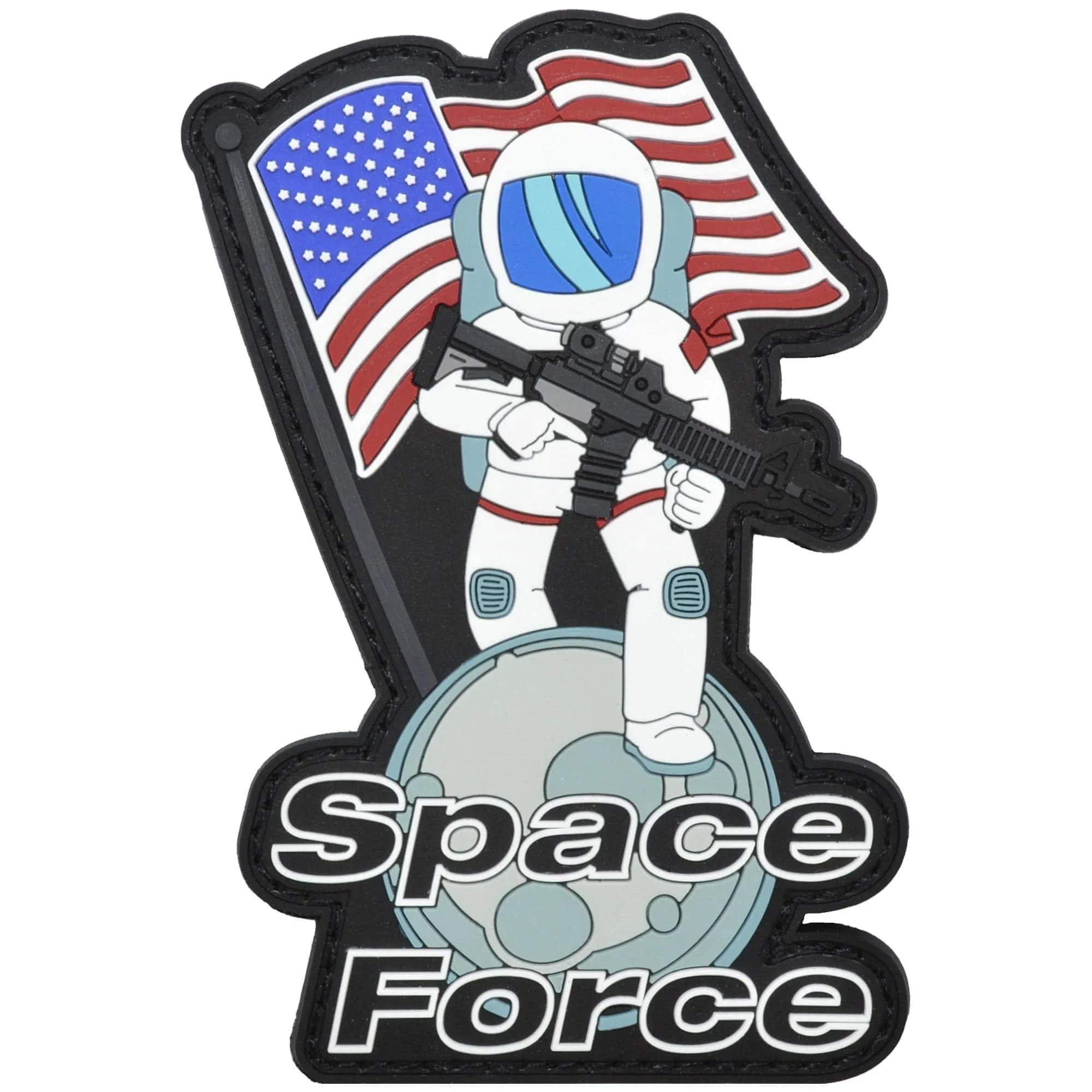 Space Force – 4x2,5 Zoll PVC-Patch