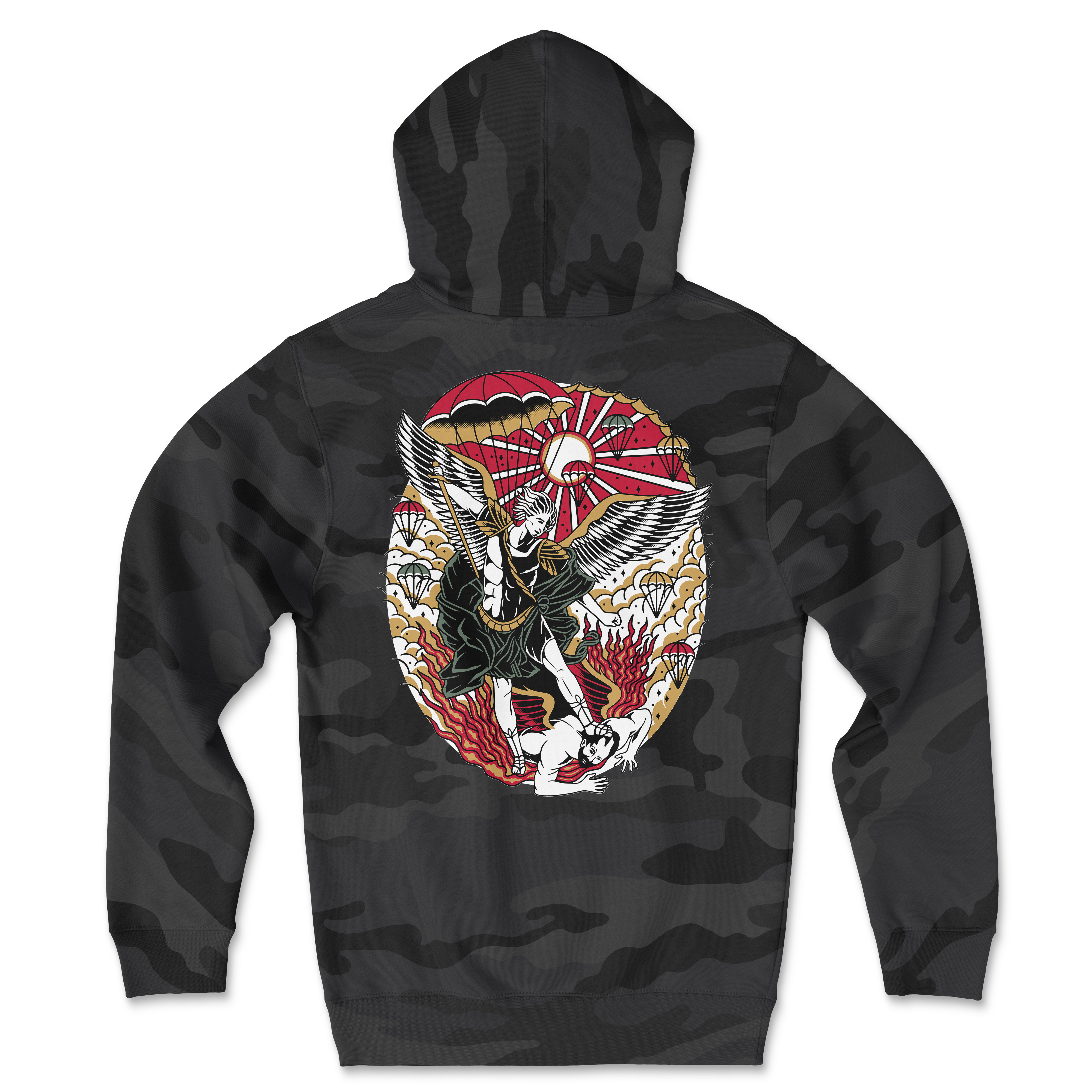 St. Michael Traditional Camo Hoodie