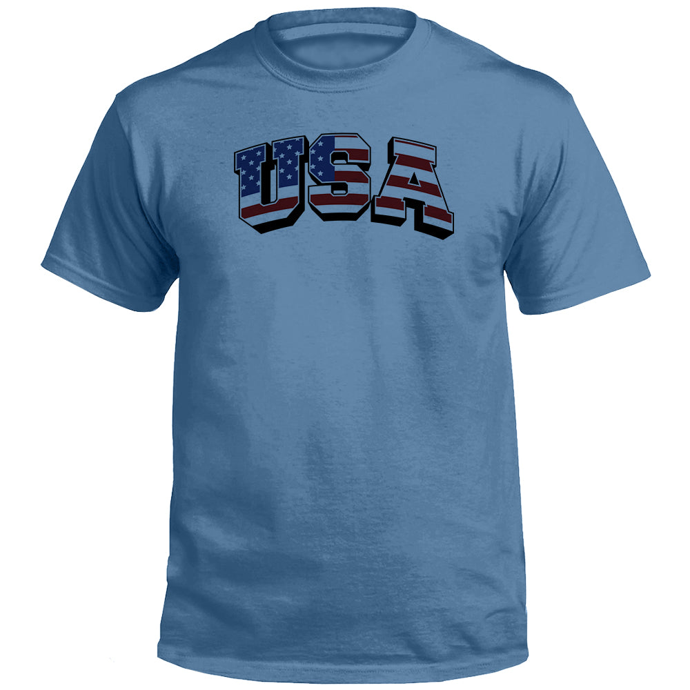 USA Flag Lettering (Front)