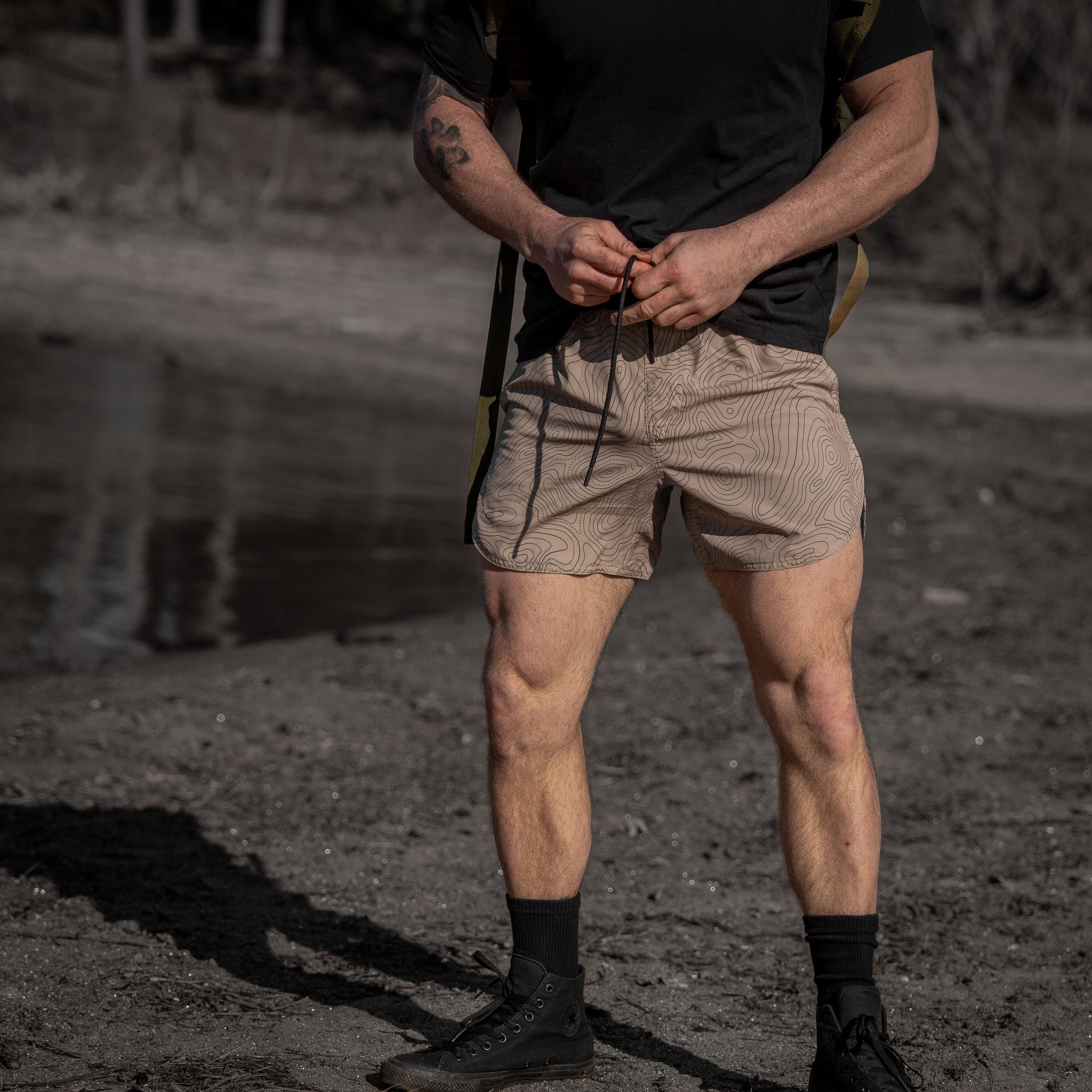 Recon Pro Trainingsshorts für Herren | 14 cm