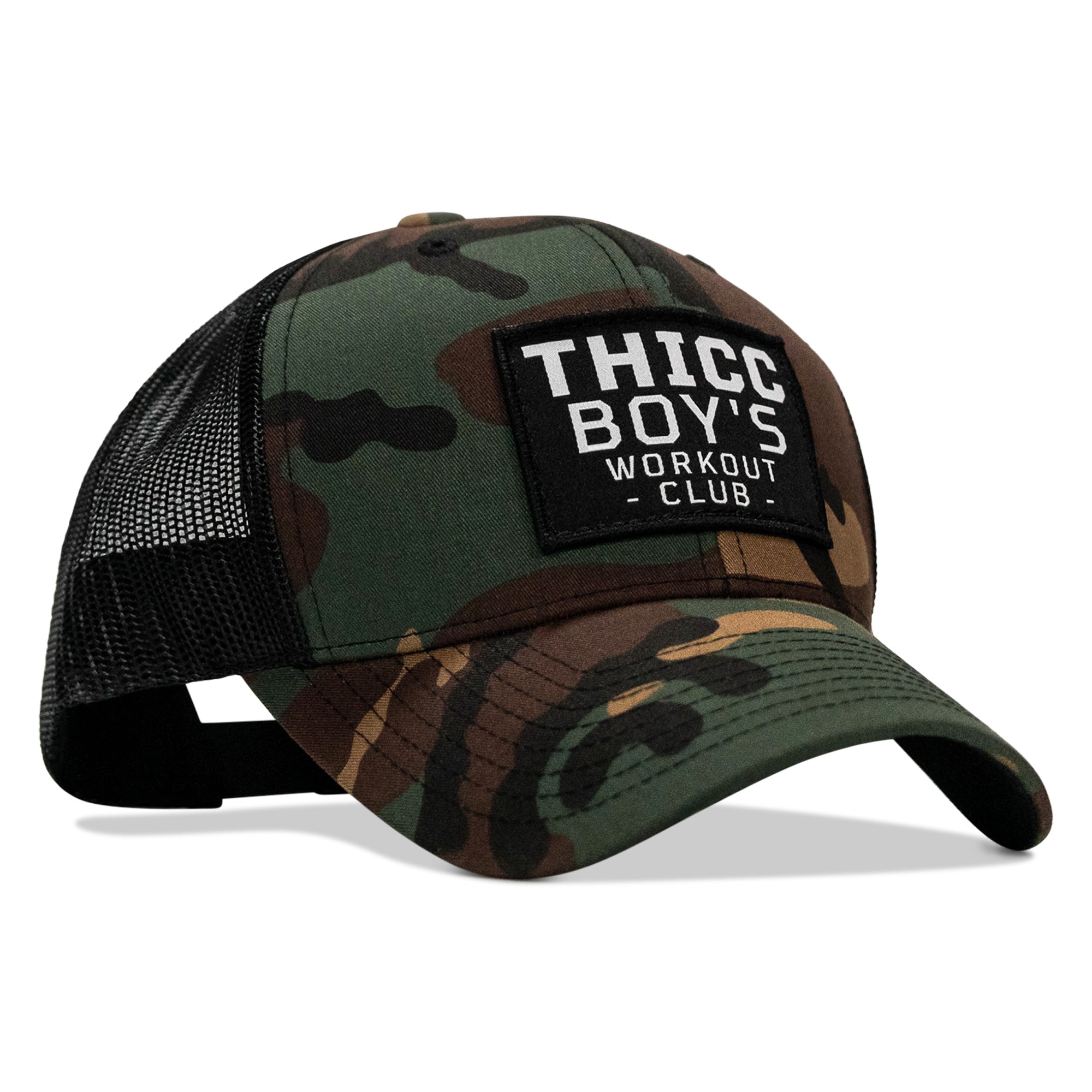 THICC BOYS WORKOUT CLUB PATCH SNAPBACK HAT