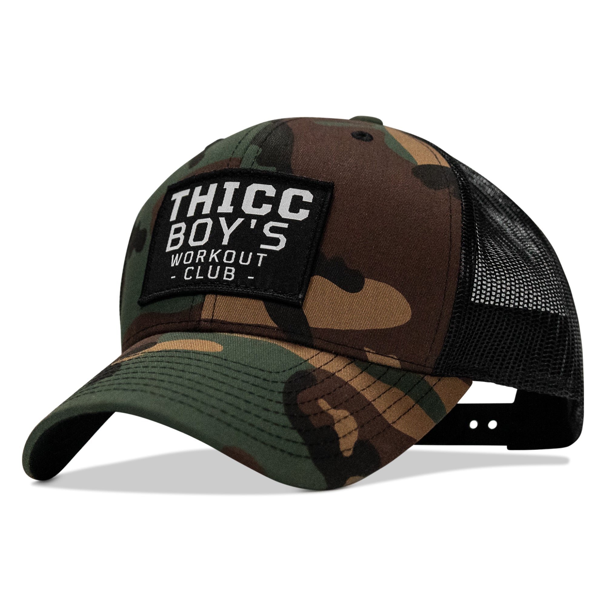 THICC BOYS WORKOUT CLUB PATCH SNAPBACK HAT