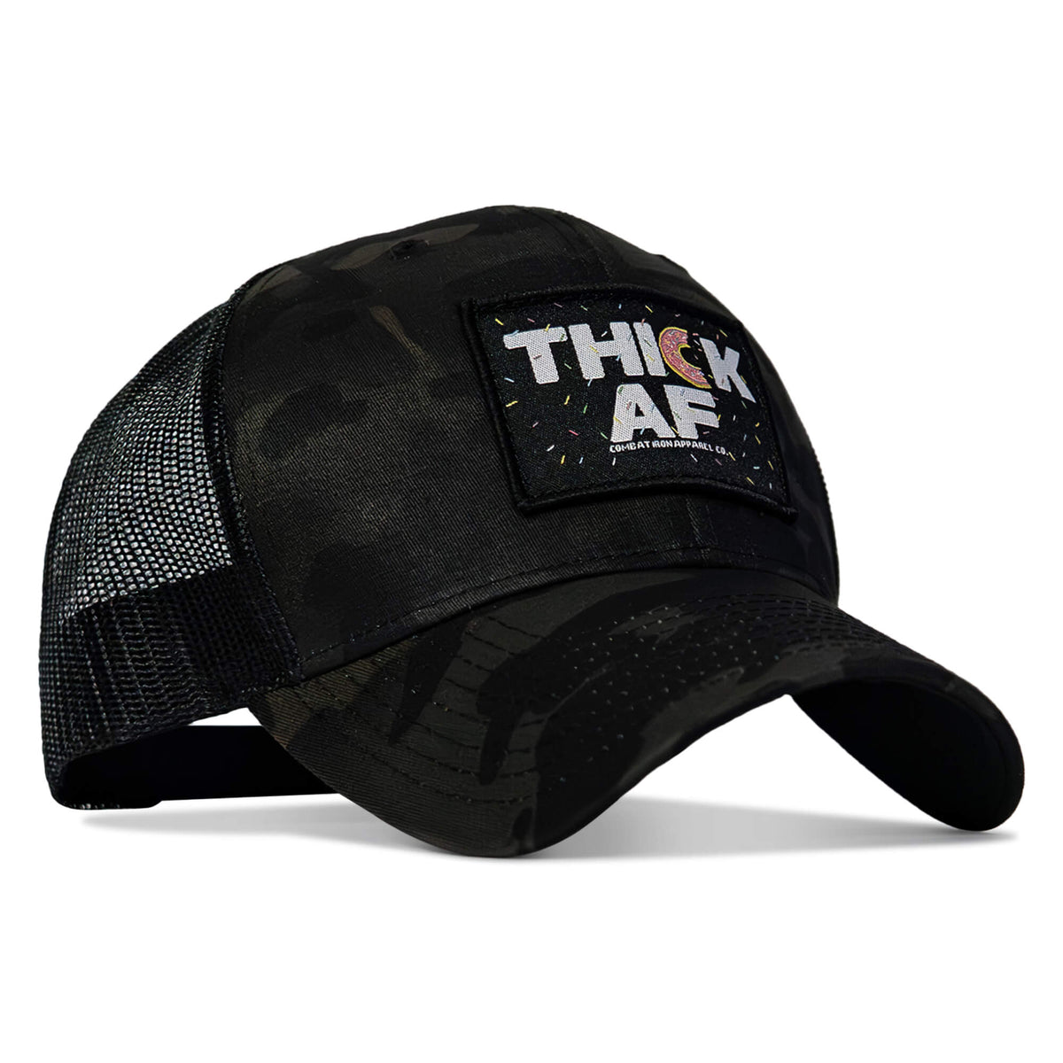 THICK AF DONUT EDITION PATCH MID-PROFILE MESH SNAPBACK Cap
