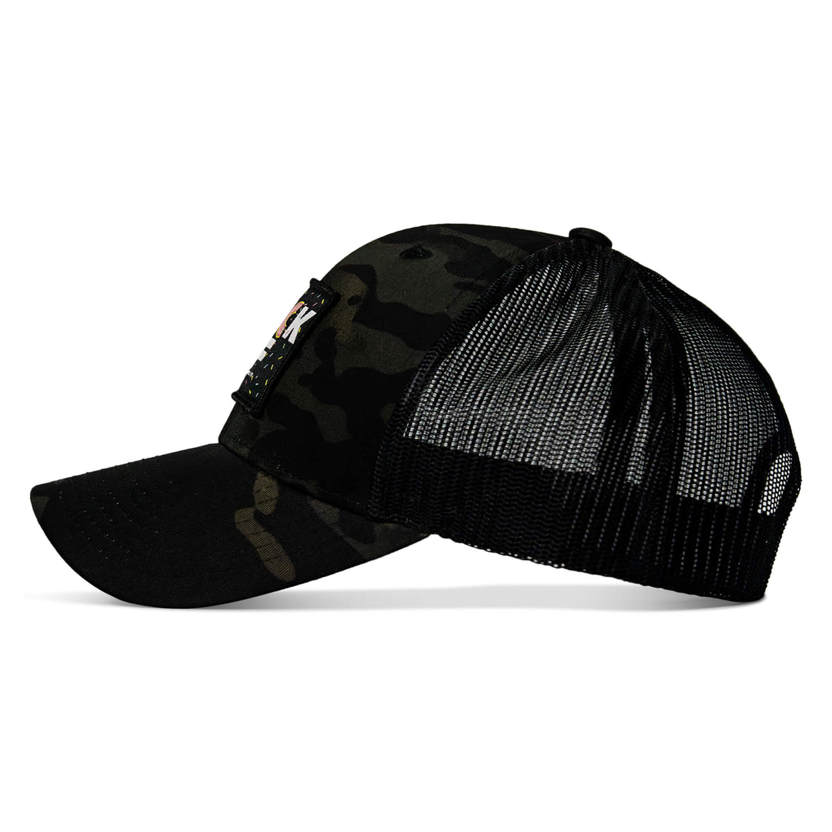 THICK AF DONUT EDITION PATCH MID-PROFILE MESH SNAPBACK Cap