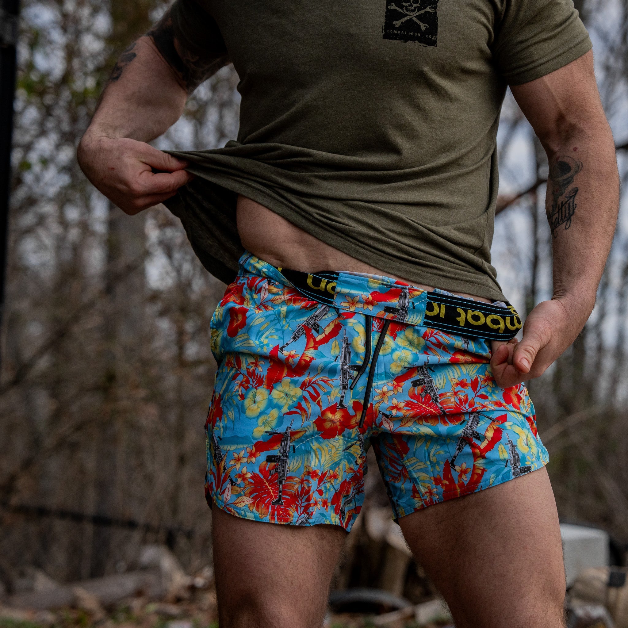Recon Pro Trainingsshorts für Herren | 14 cm
