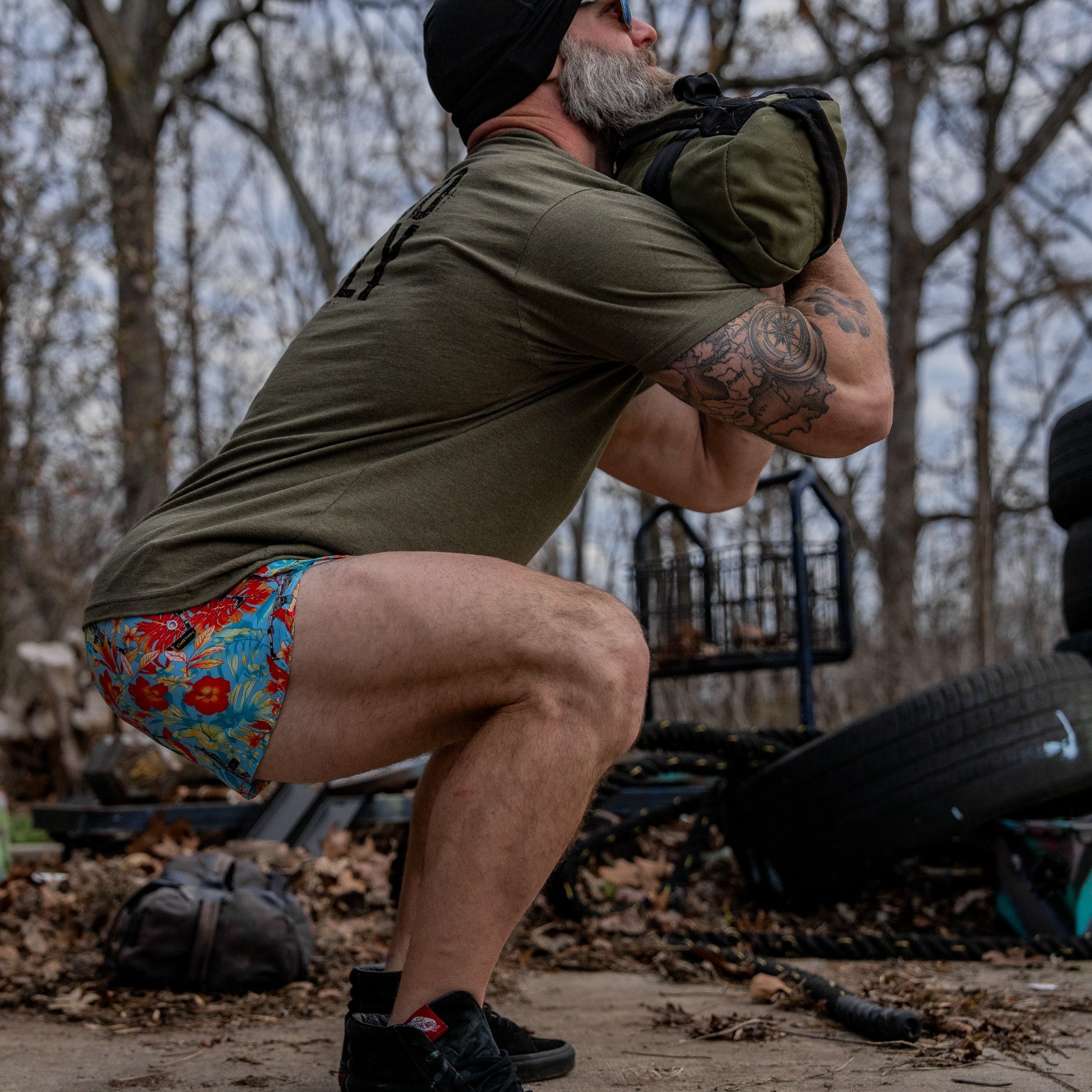 Recon Pro Trainingsshorts für Herren | 14 cm