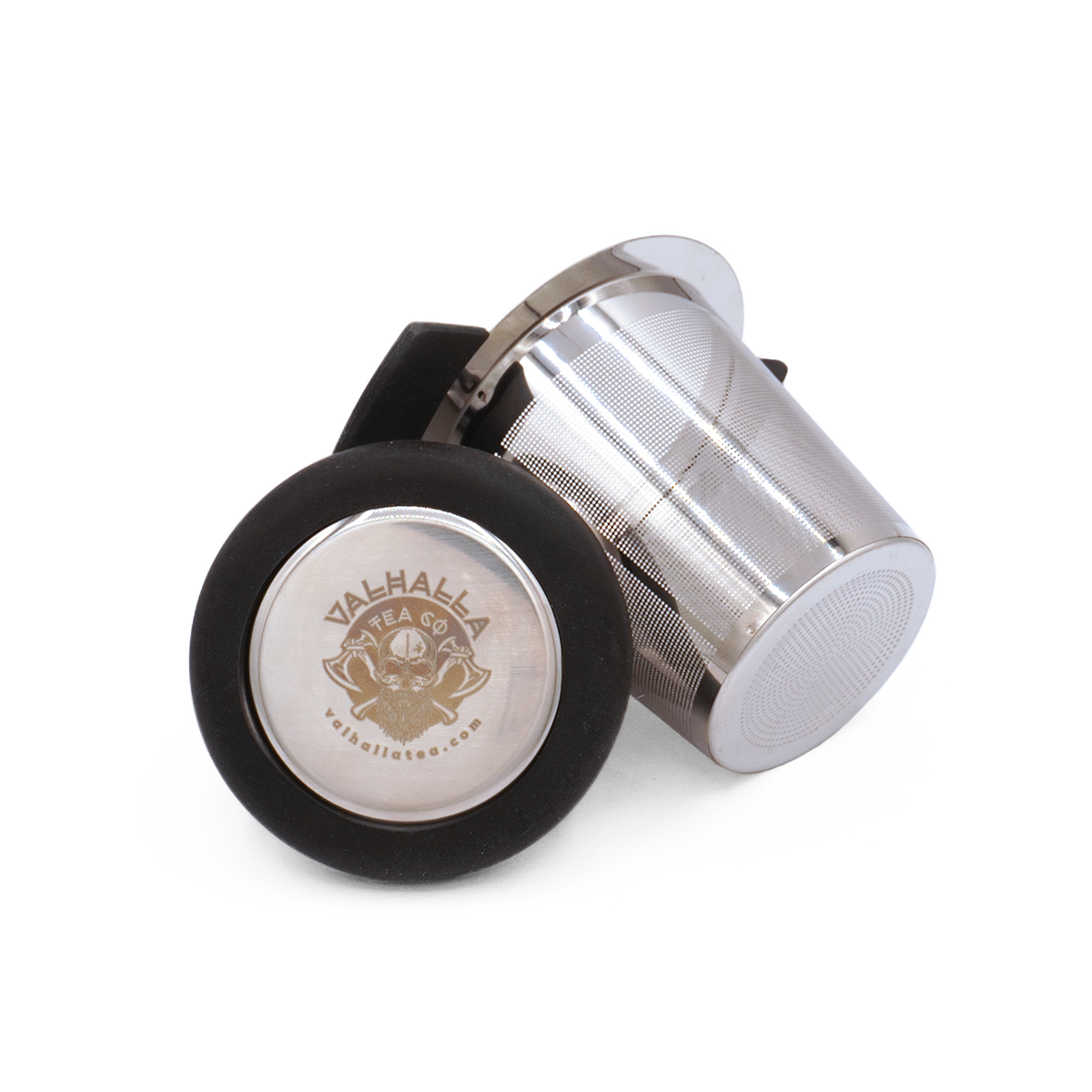 Valhalla Engraved Tea Strainer