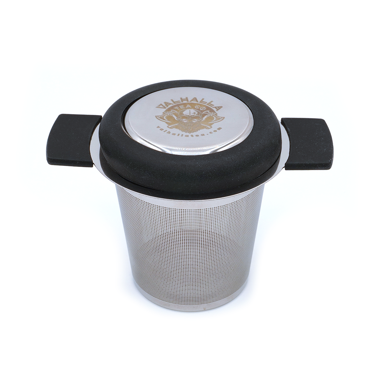 Valhalla Engraved Tea Strainer