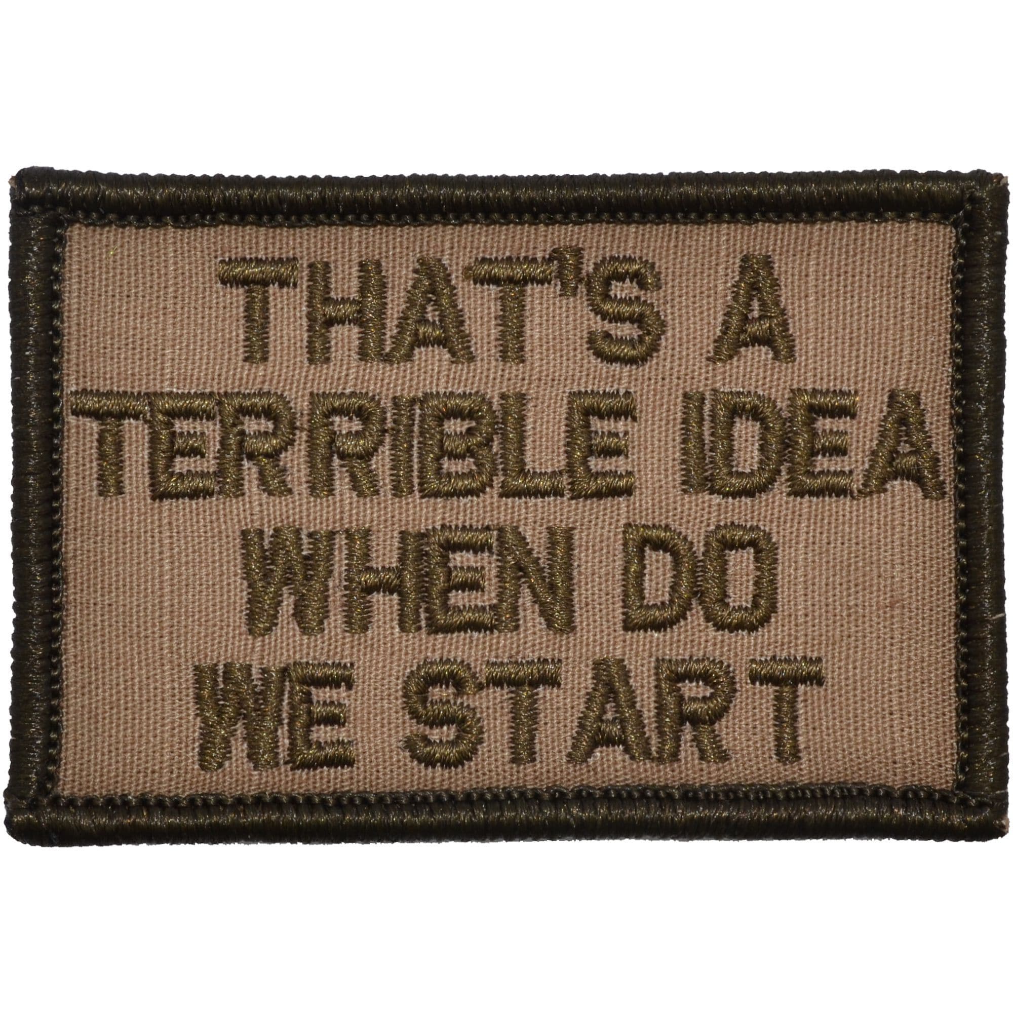 “THAT'S A TERRIBLE IDEA WHEN DO WE START” TACTICAL MORALE PATCH