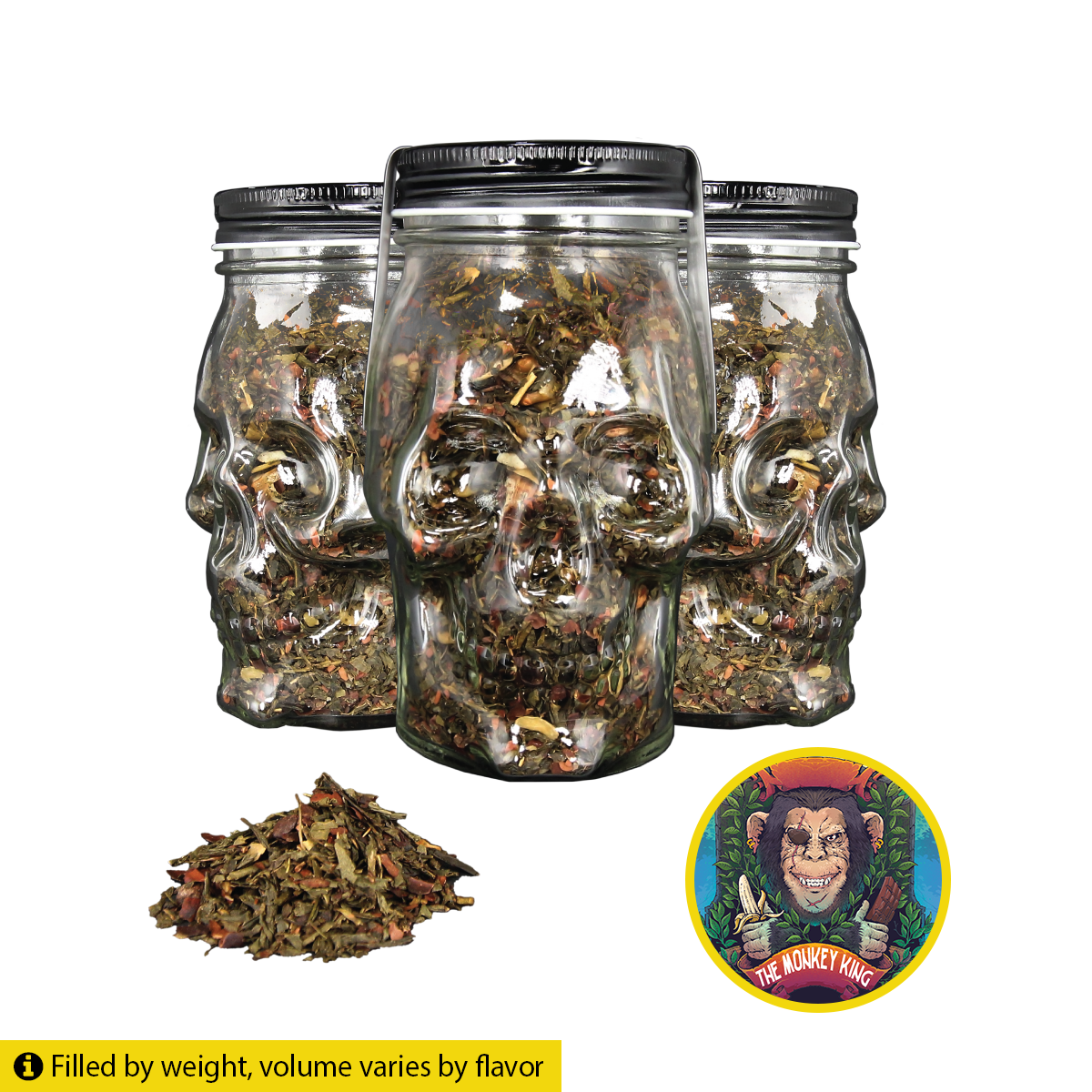 The Monkey King | Chocolate, Banana & Walnut | Green Tea | Caffeinated