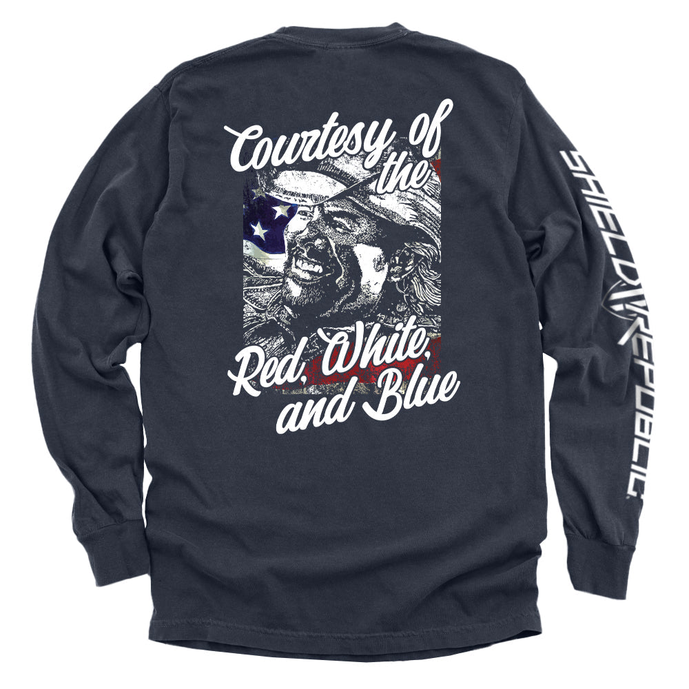 Courtesy Of The Red, White, And Blue