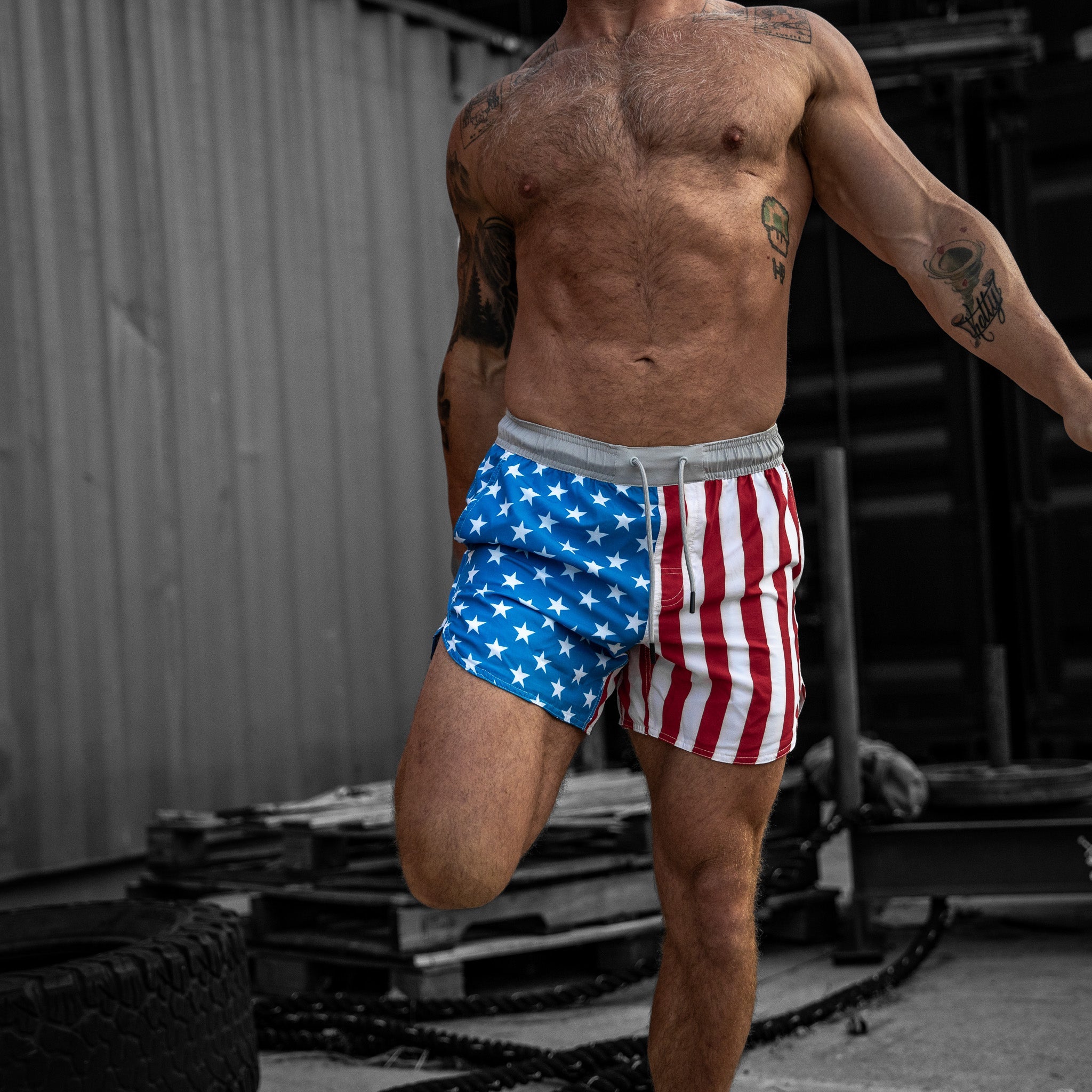 Recon Pro Trainingsshorts für Herren | 14 cm