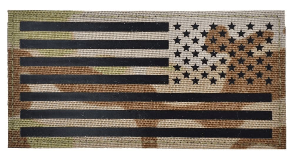 USA Reverse Flag Laser Cut - 2x4 CORDURA®Patch