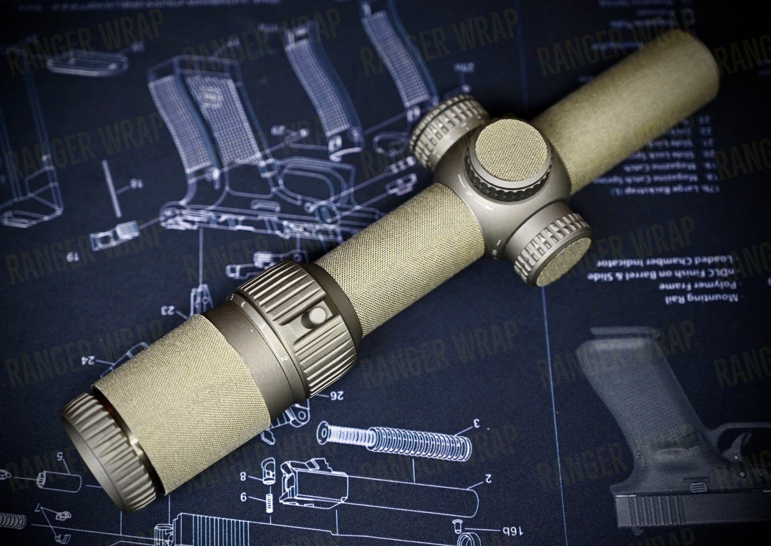 Vortex Strike Eagle 1-6 Gen 2 - Optic Wrap in Cordura Fabric