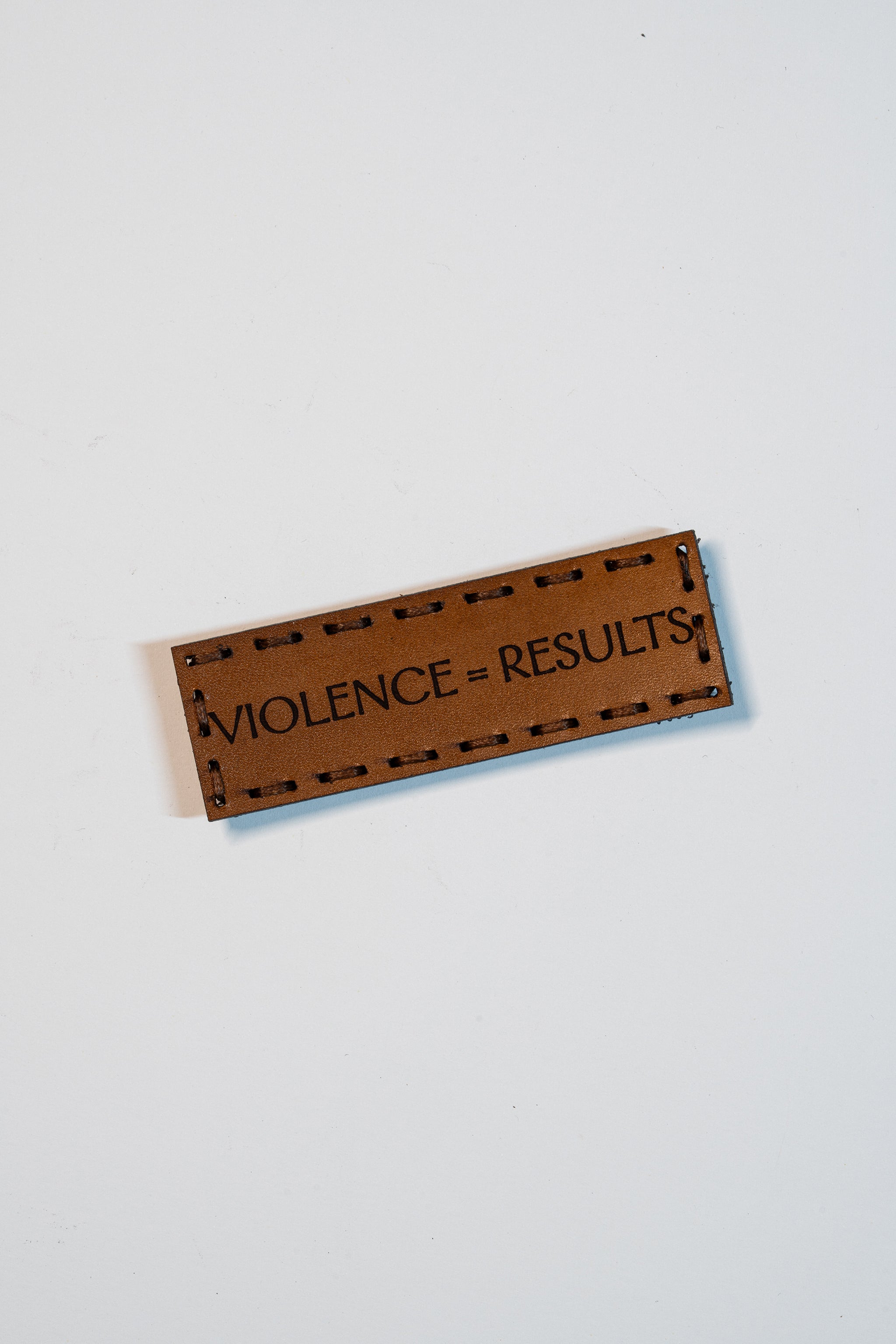 VIOLENCE = RESULTS LEATHER PATCH