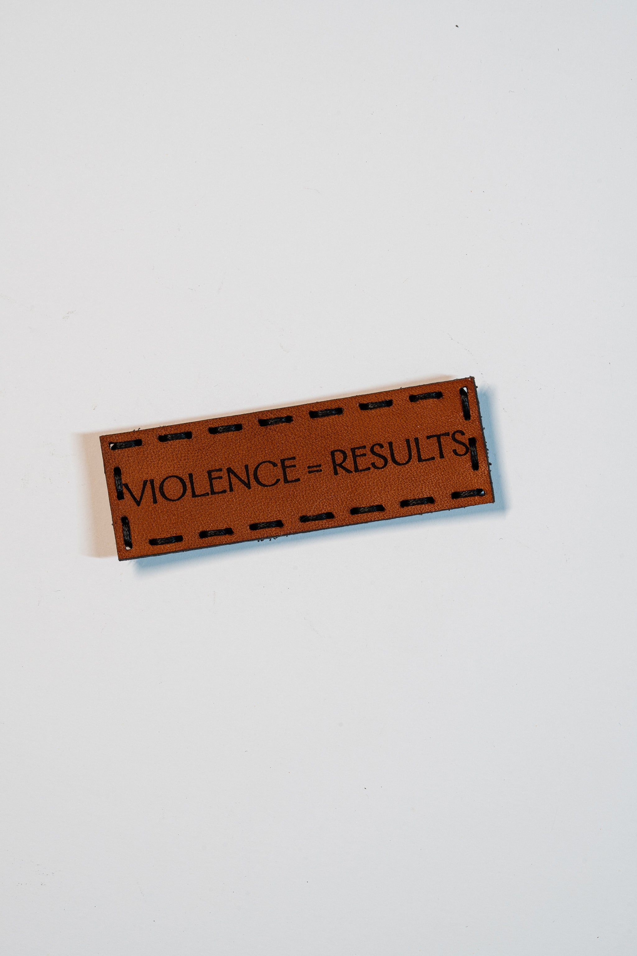 VIOLENCE = RESULTS LEATHER PATCH