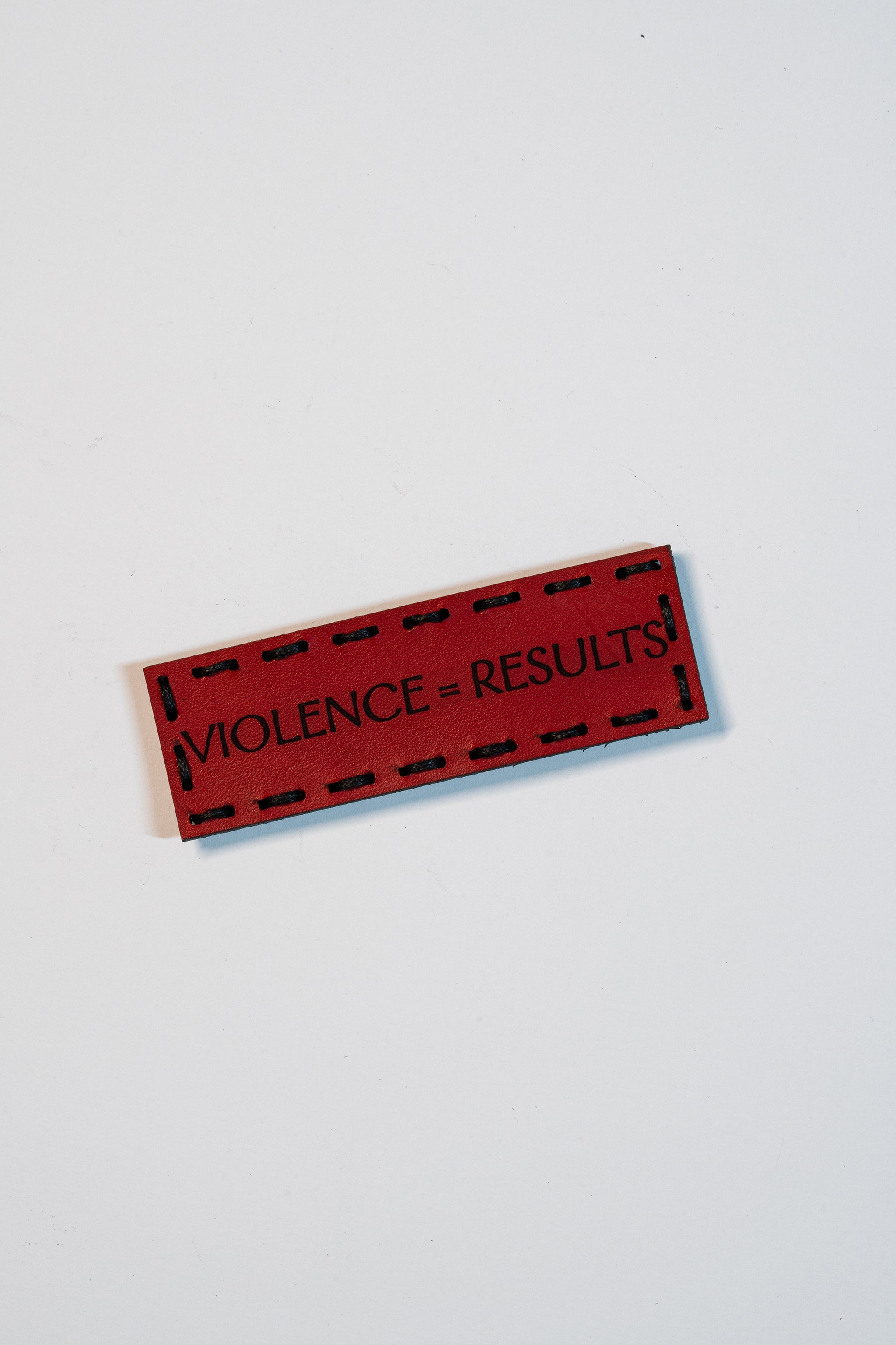 VIOLENCE = RESULTS LEATHER PATCH