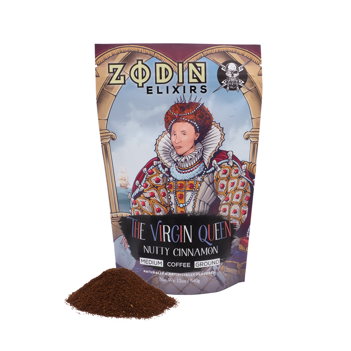 The Virgin Queen - Nutty Cinnamon Medium Coffee