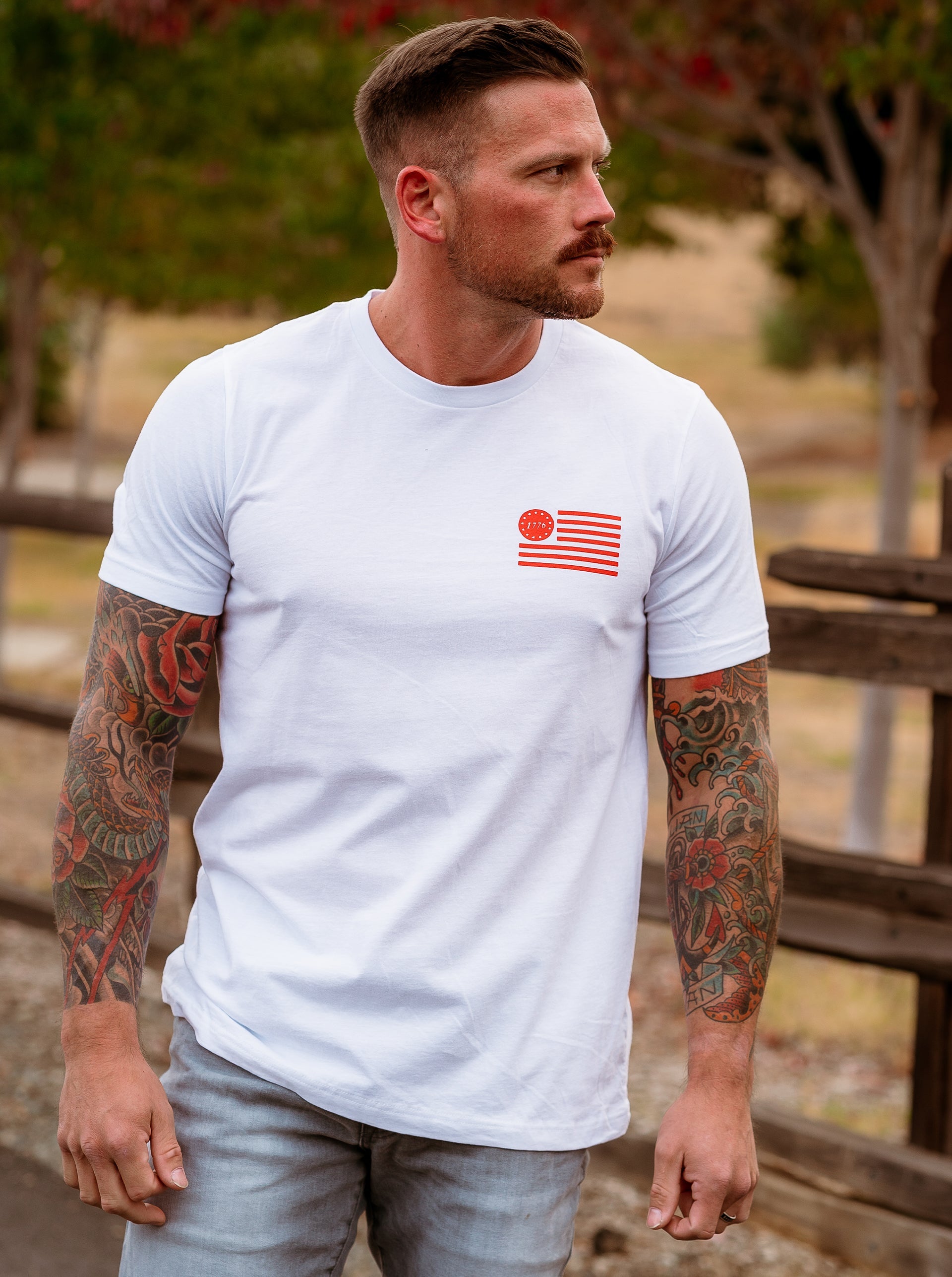 We The People T-Shirt - White | The Brave Ones