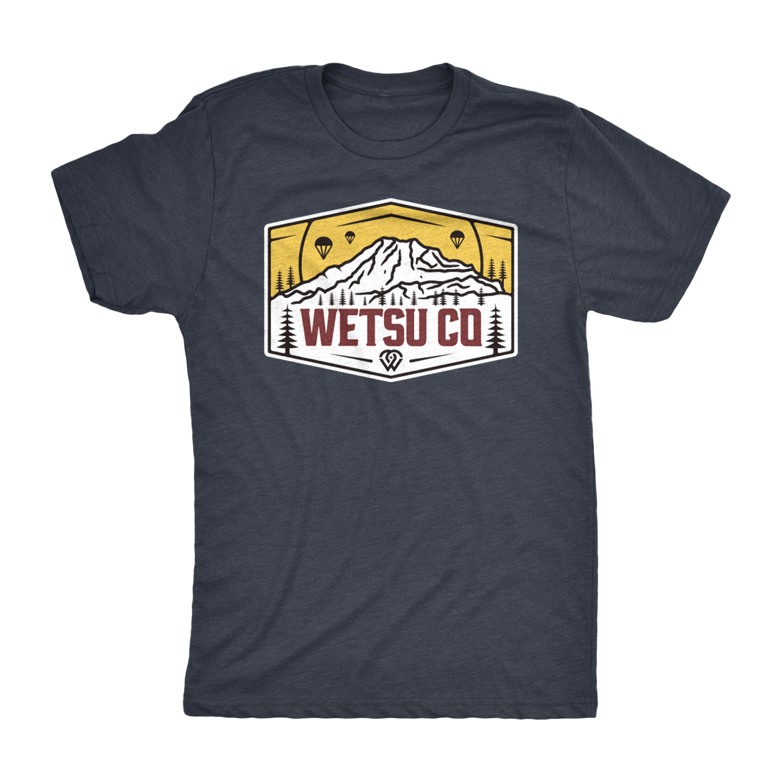 WETSU Mountains Athletic Shirt