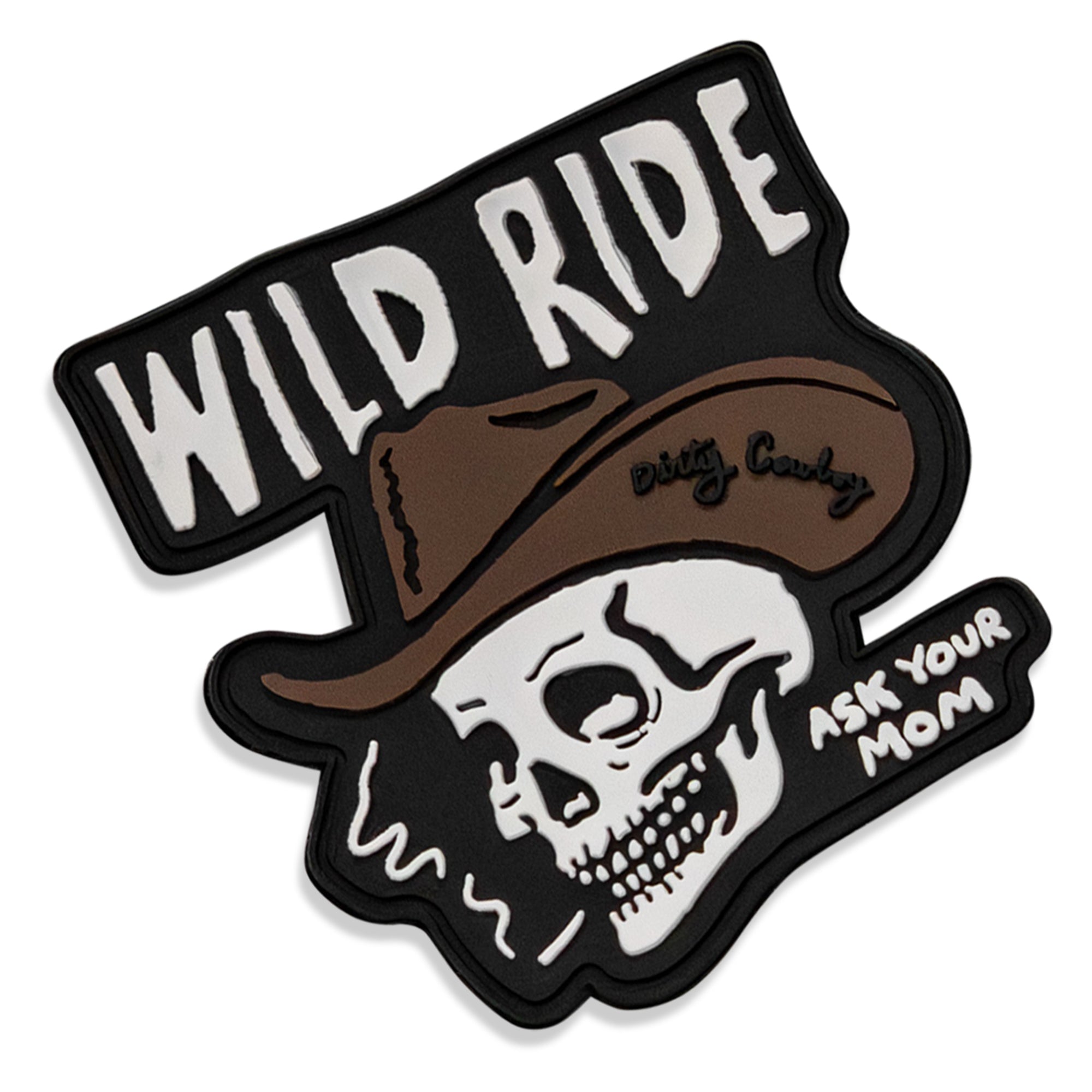 Wild Ride PVC Velcro Patch