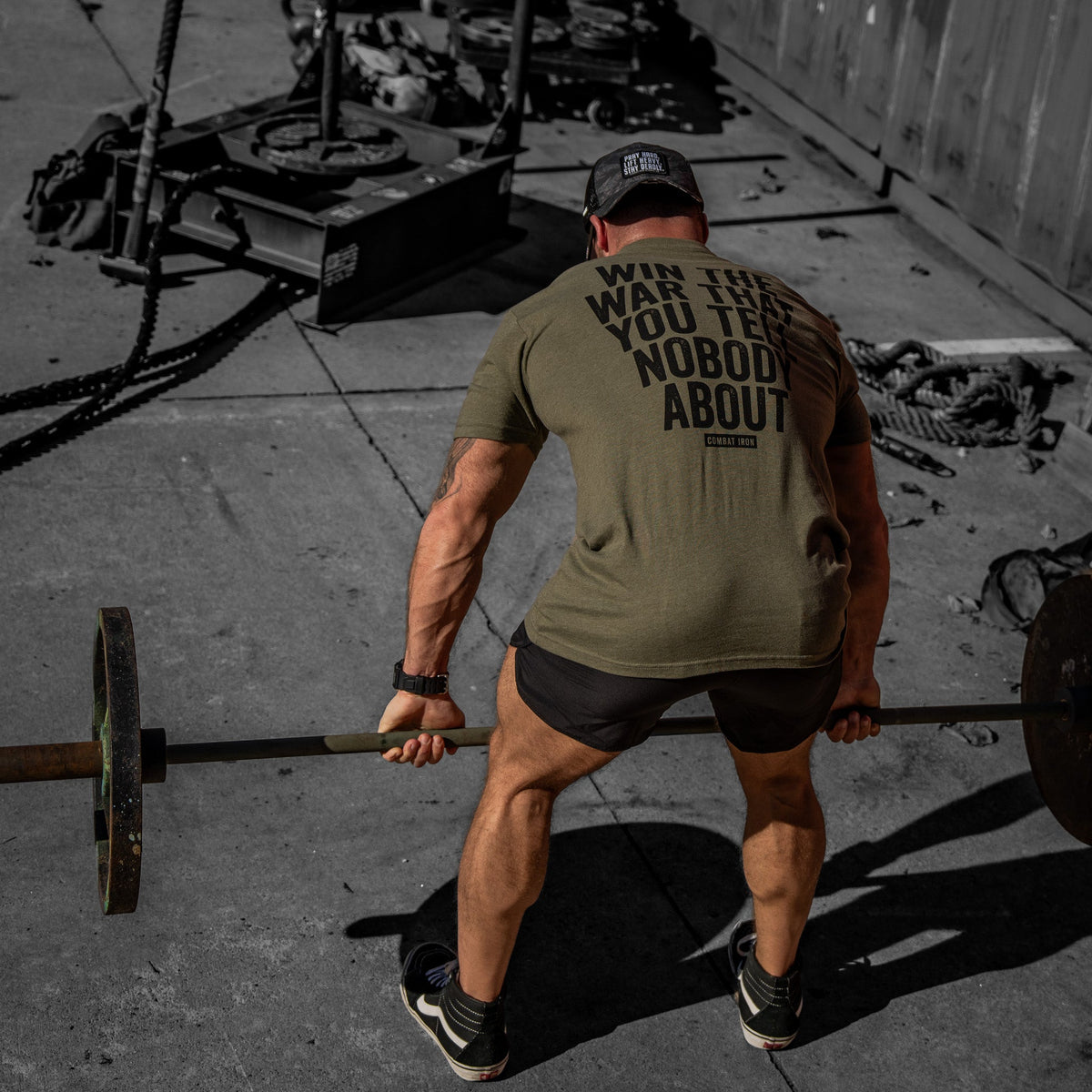 Win The War You Tell Nobody About Herren T-Shirt