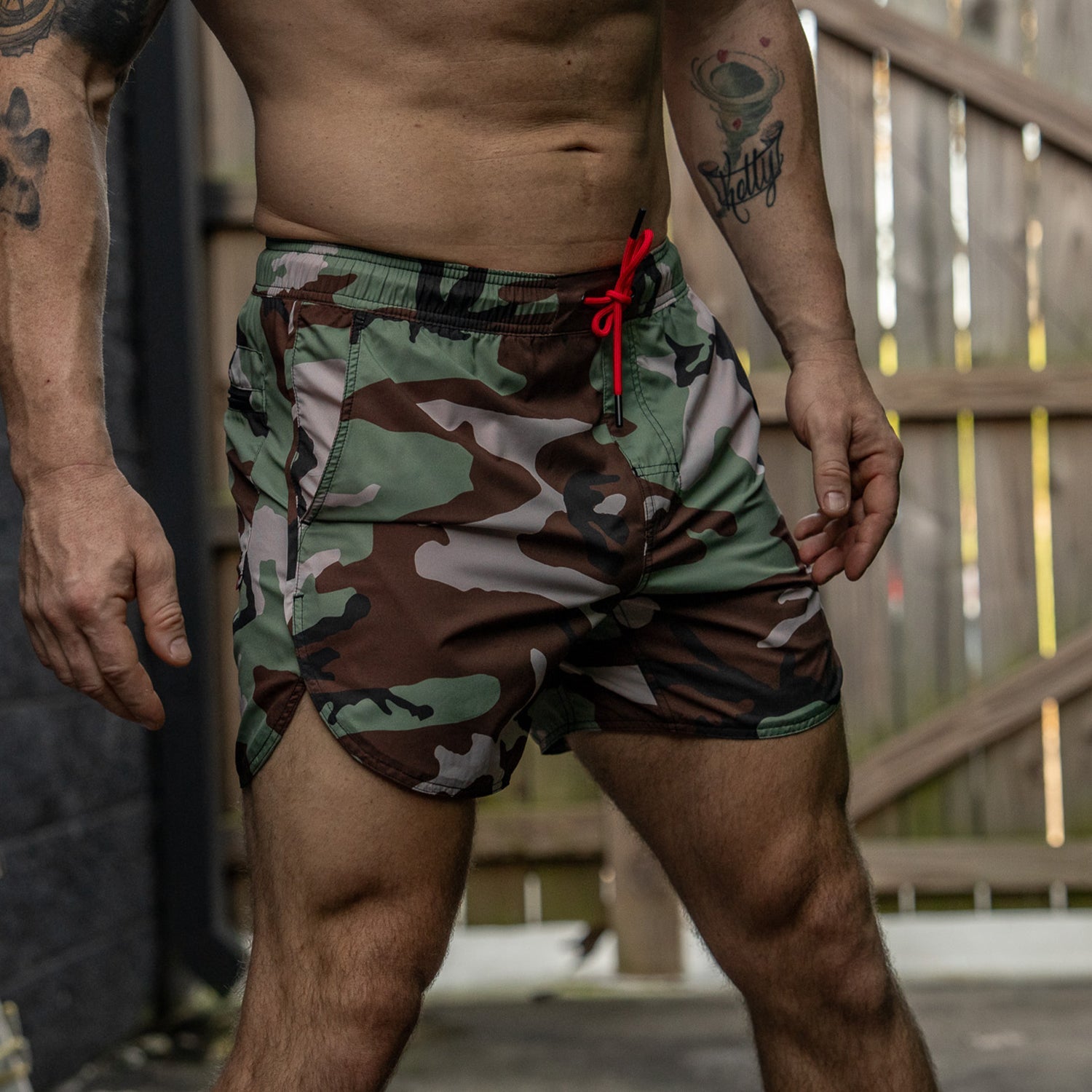Recon Pro Trainingsshorts für Herren | 14 cm