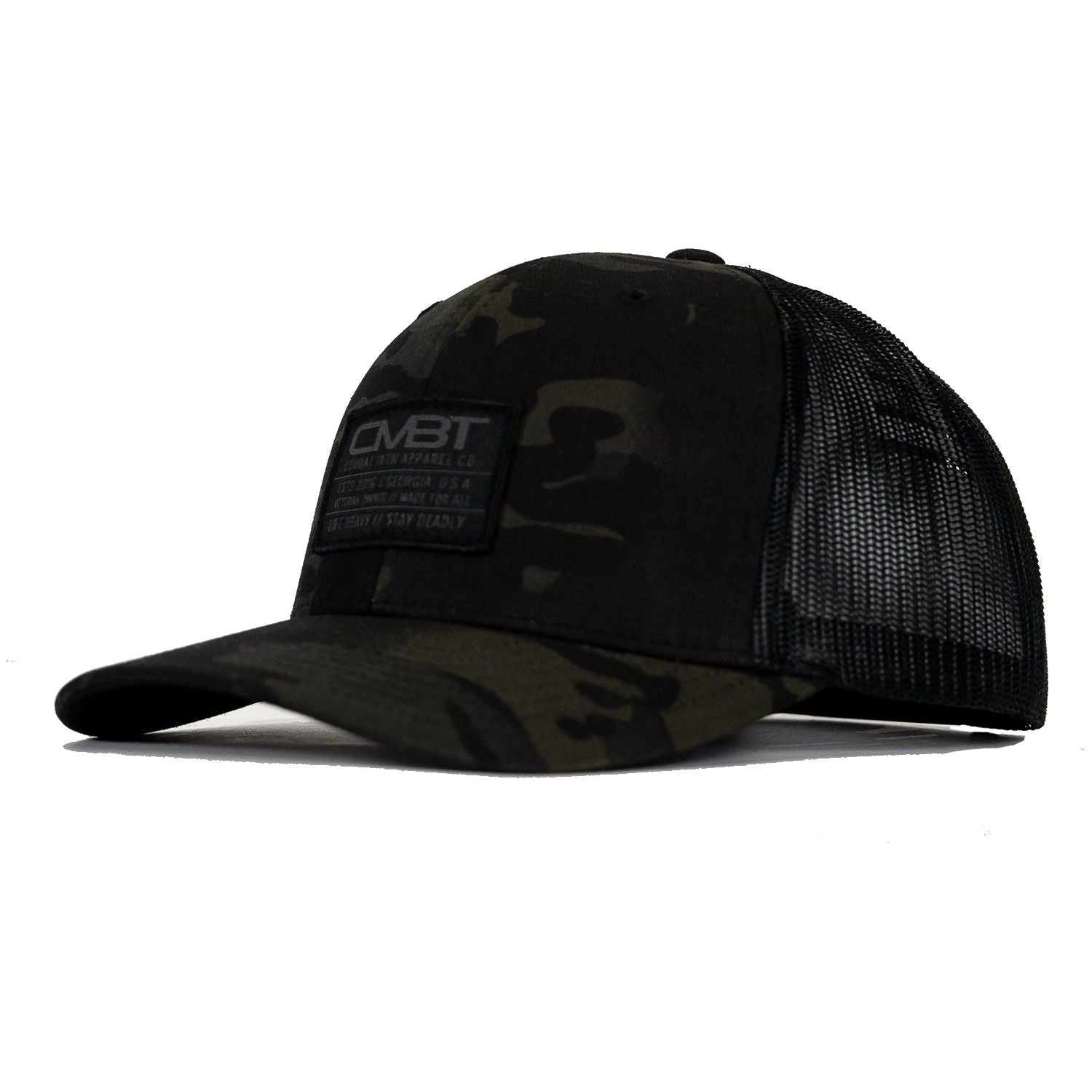 Branded CMBT Subdued Labeled Snapback Hat