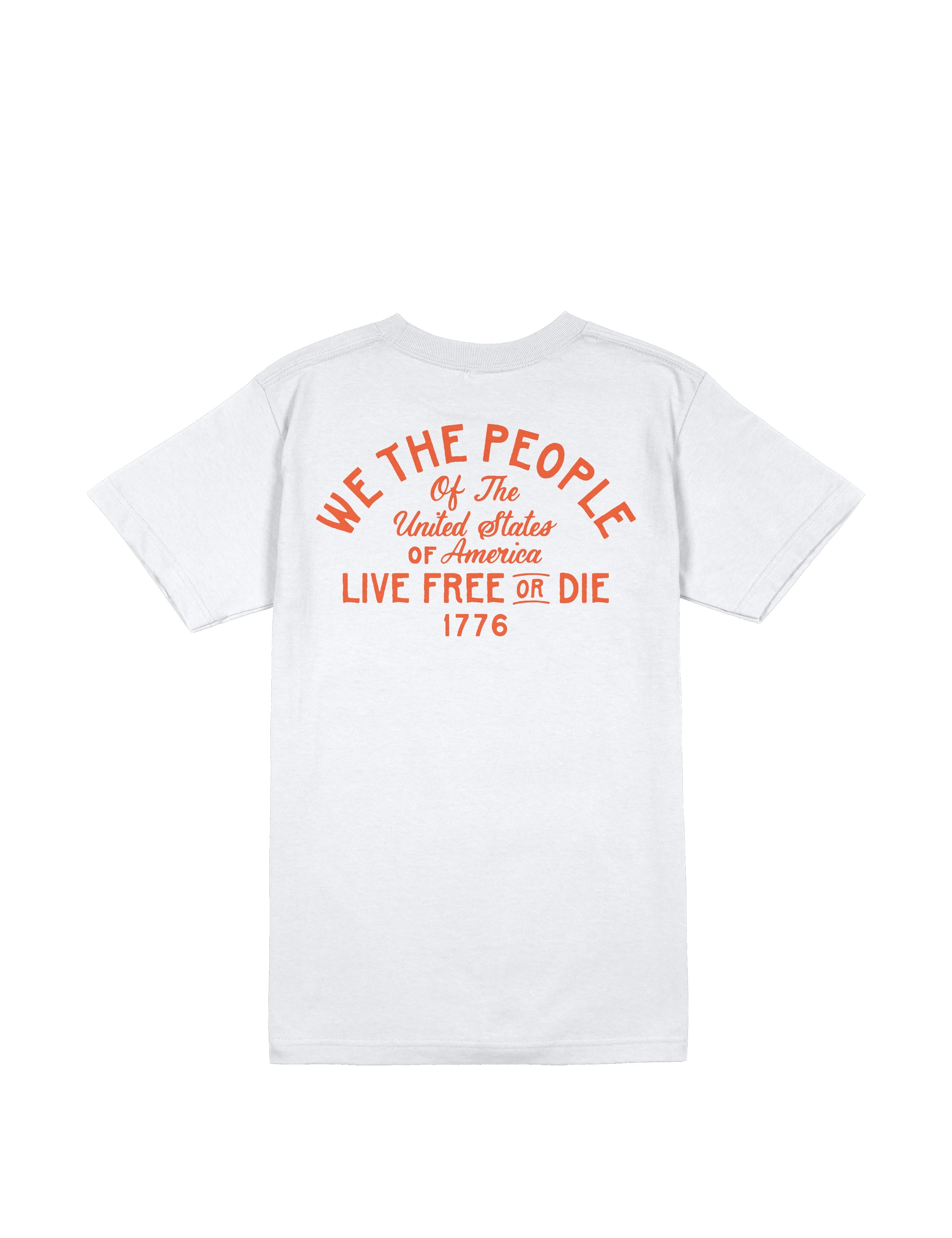 We The People T-Shirt - White | The Brave Ones