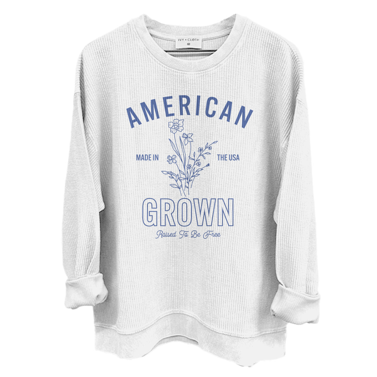 American Grown Raised To Be Free (Front)