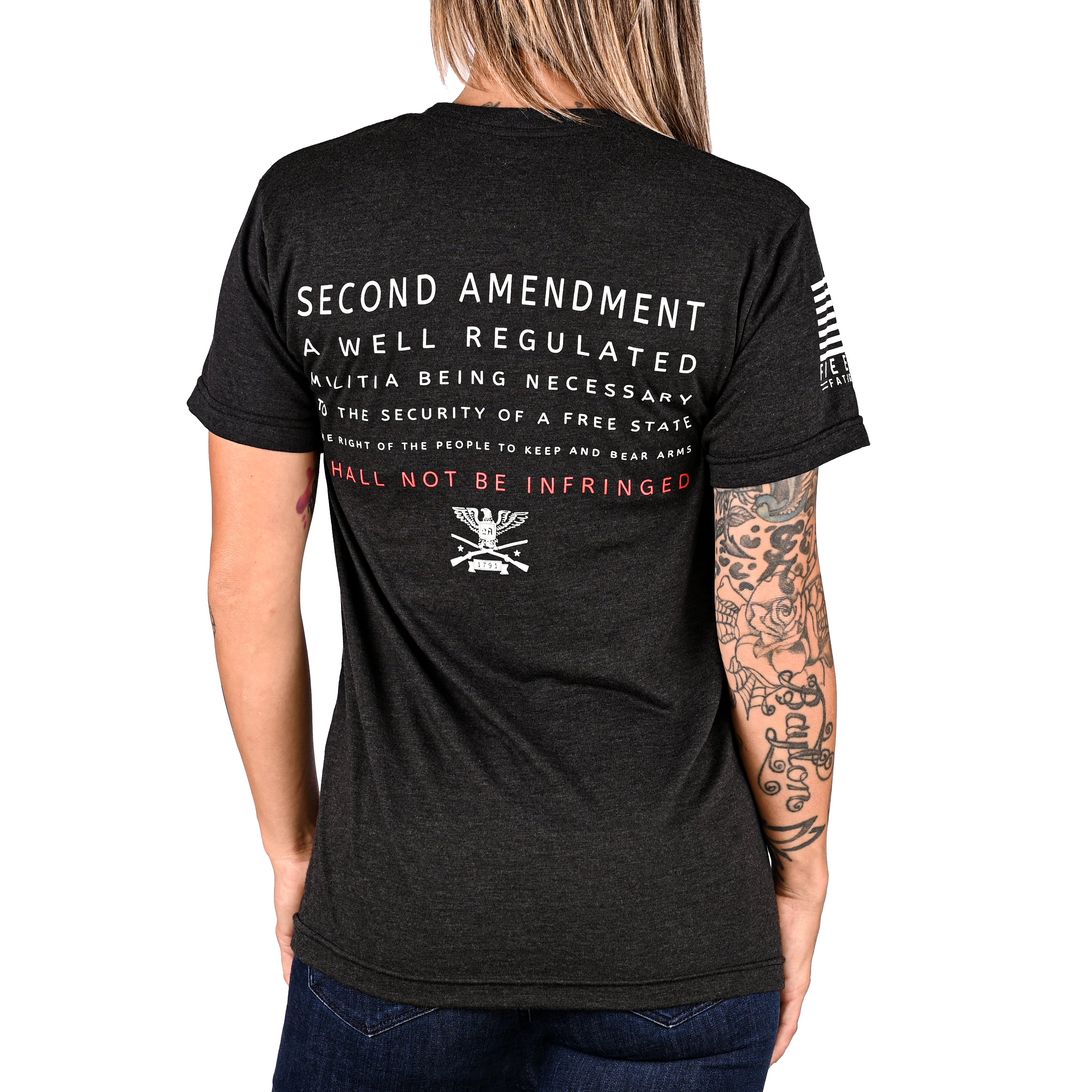 Women's Shall Not Be Infringed 2A Boyfriend Fit T-Shirt