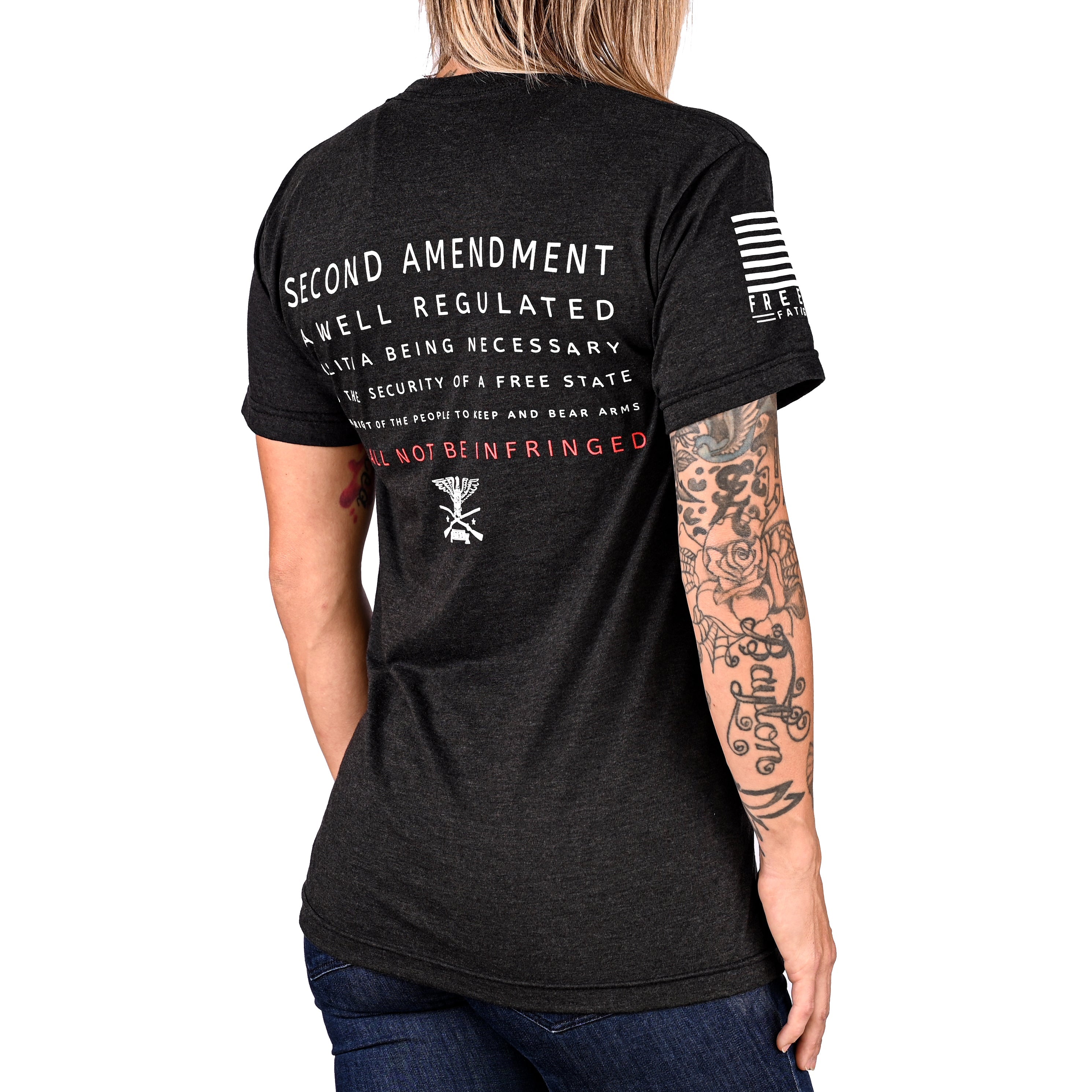 Women's Shall Not Be Infringed 2A Boyfriend Fit T-Shirt