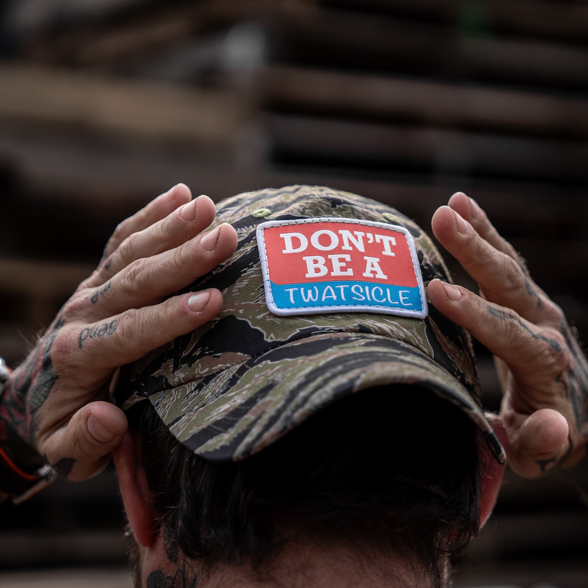 Don't Be A Twatsicle Patch Ripstop Hat